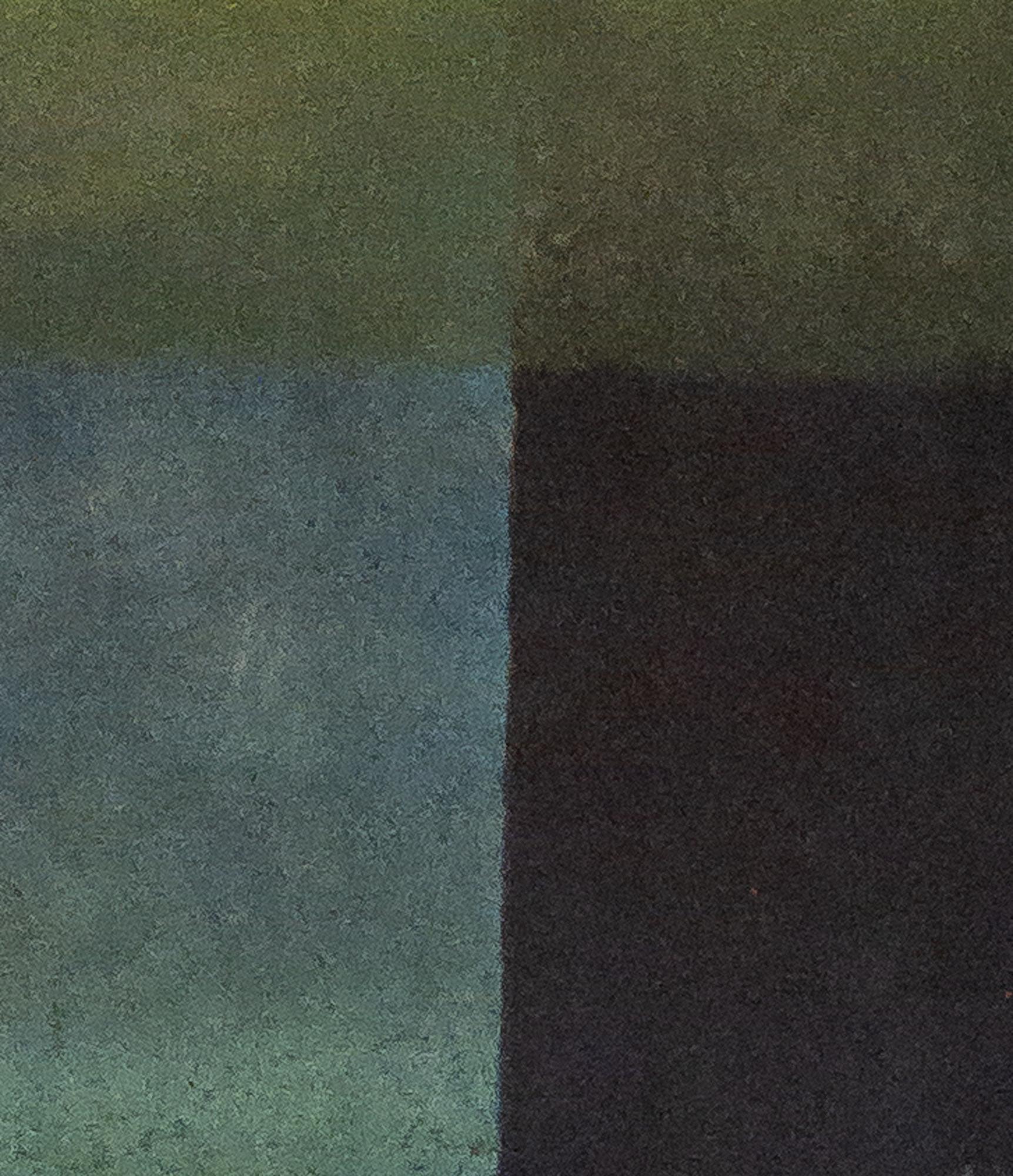 Untitled LXXI by Ferle - Large abstract painting, vivid tones, spiritual, lines For Sale 2