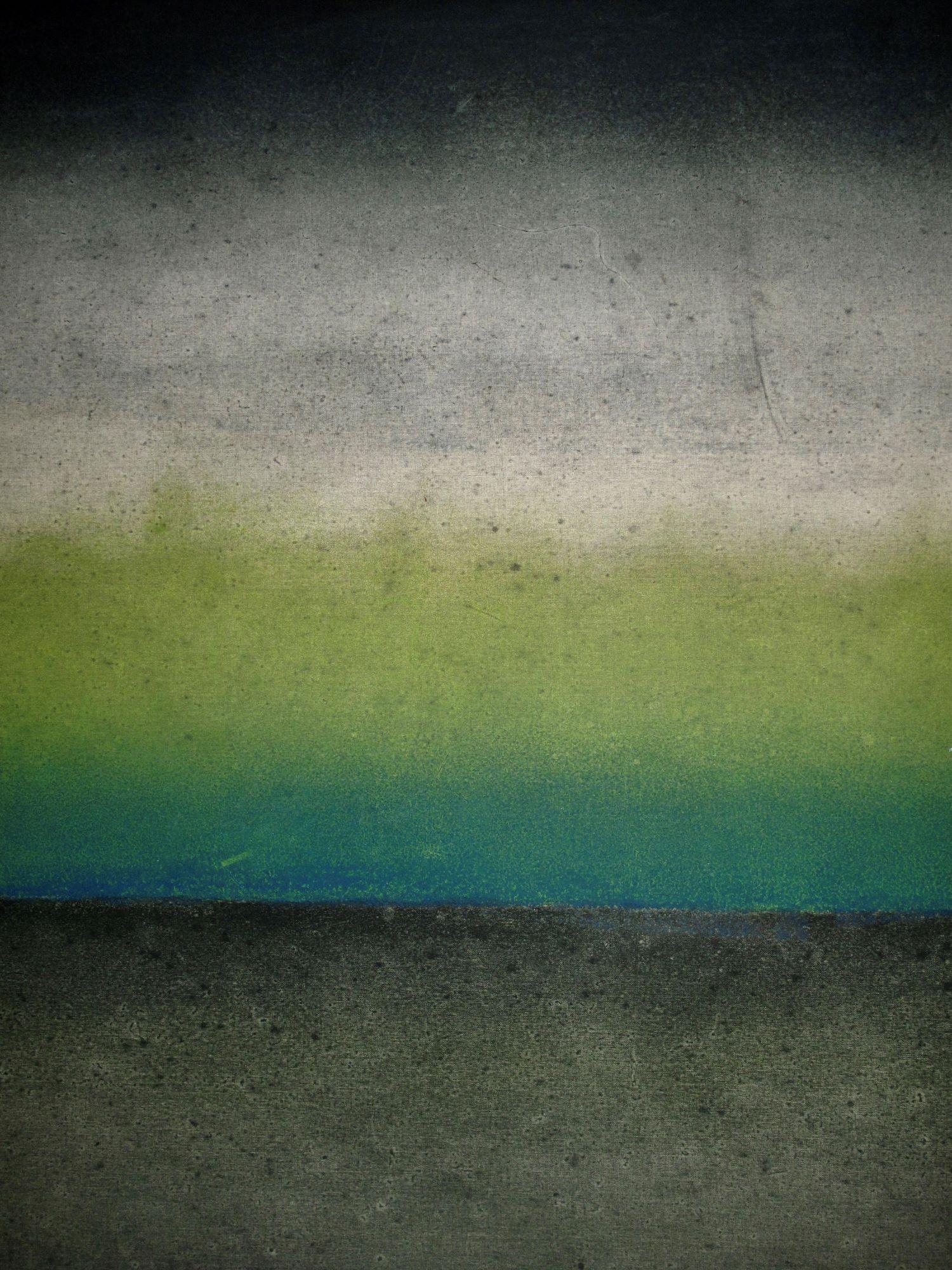 Ohne Titel LXVIII, Abstrakte Serie (Großformat) von Ferle - Großes abstraktes Gemälde (Schwarz), Abstract Painting, von Elvire Ferle