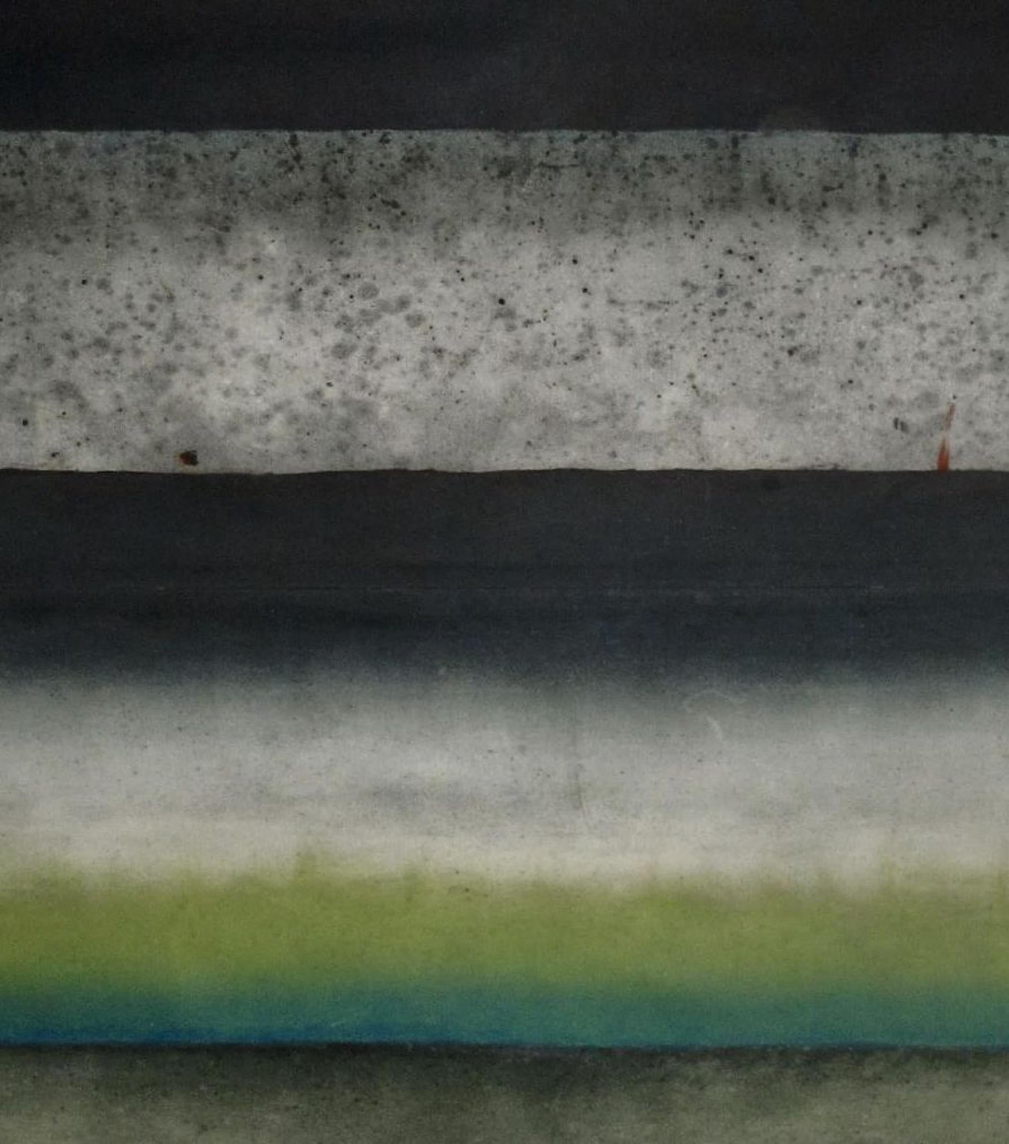 Ohne Titel LXVIII, Abstrakte Serie (Großformat) von Ferle - Großes abstraktes Gemälde im Angebot 2