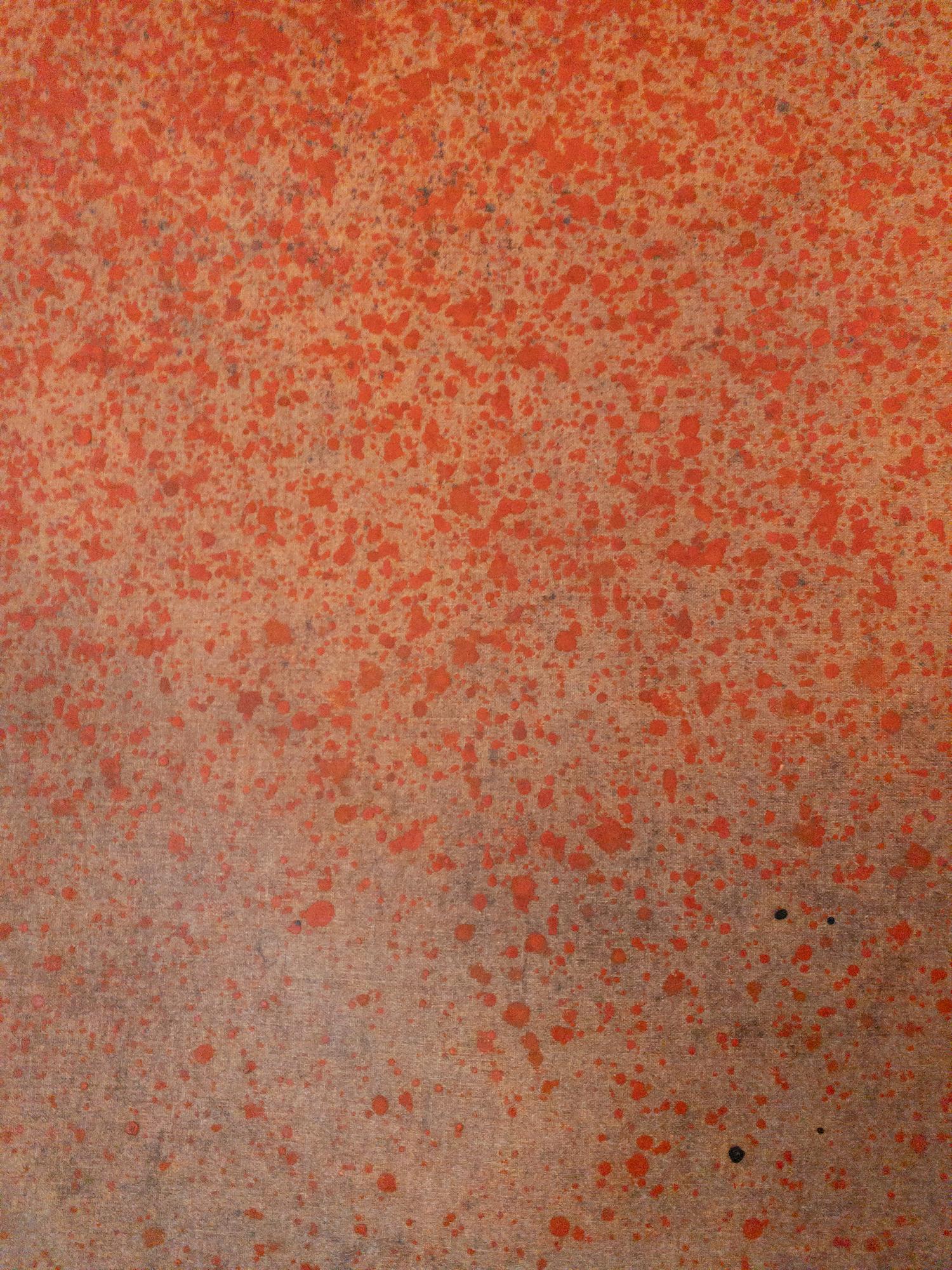 Sin título LXXIII by Ferle - Cuadro abstracto grande, tonos vivos, espiritual, rojo en venta 2