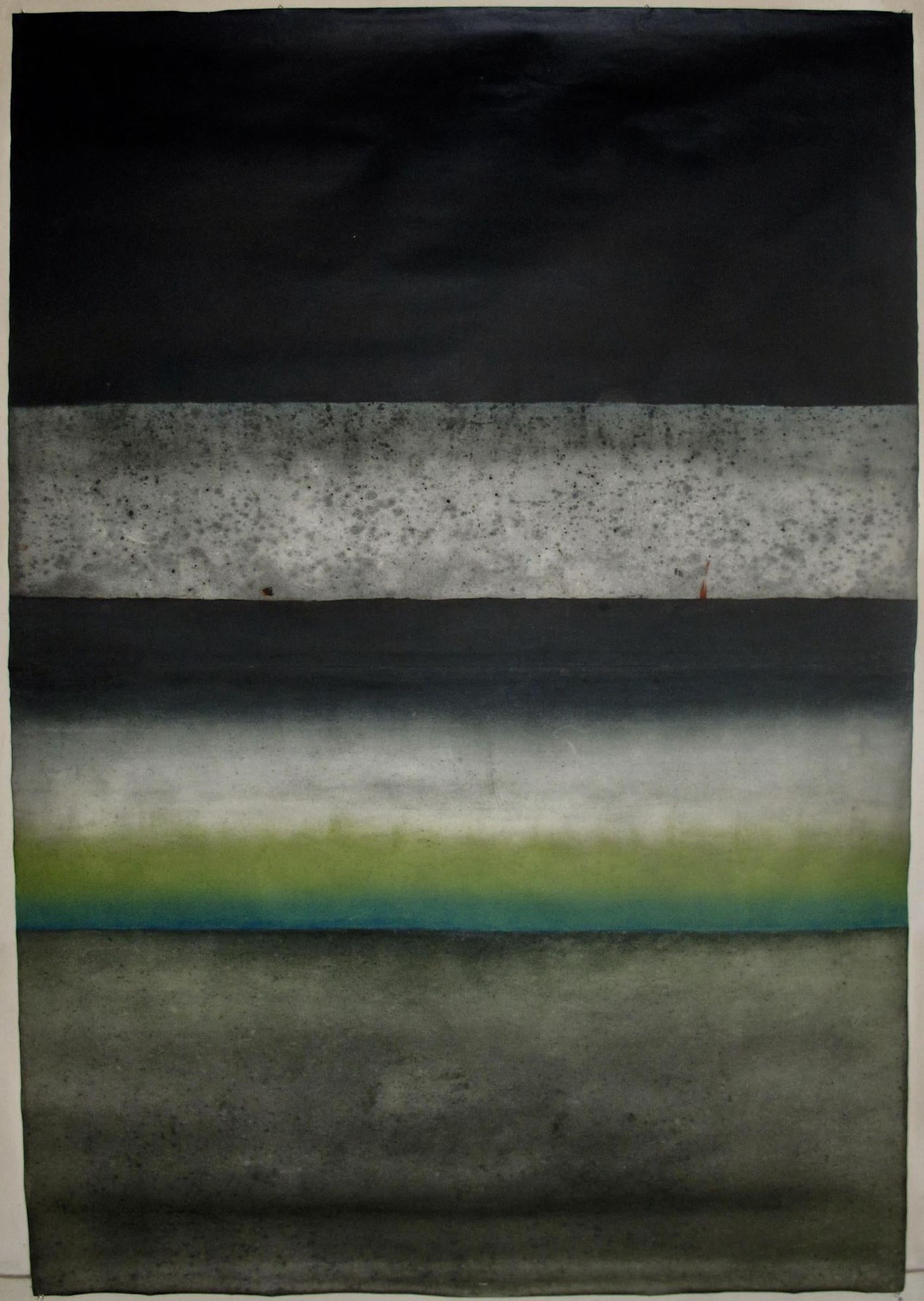 Elvire Ferle Abstract Painting – Ohne Titel LXVIII, Abstrakte Serie (Großformat) von Ferle - Großes abstraktes Gemälde