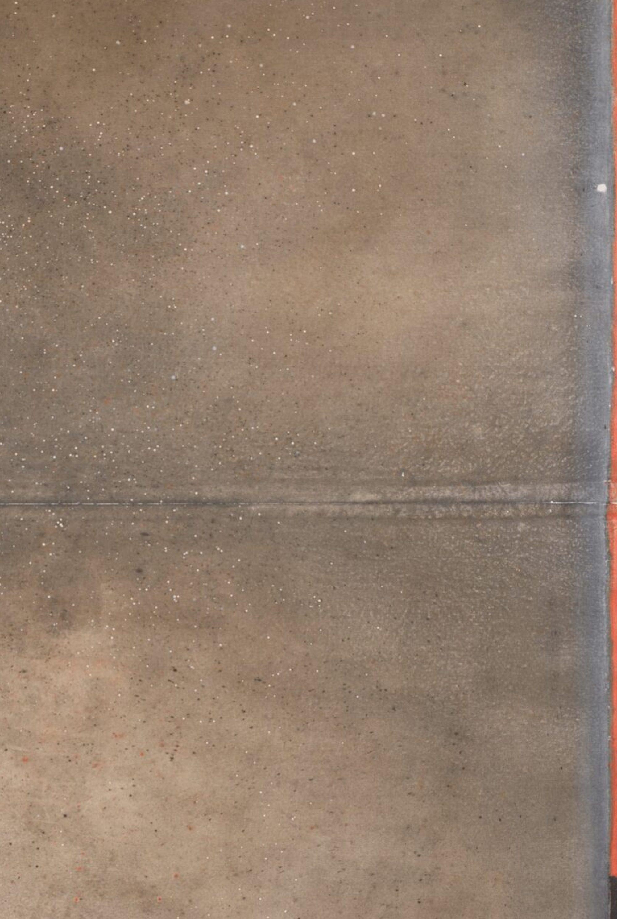 Untitled XXXII by Ferle - Large abstract painting, earth tones, spiritual, red For Sale 3