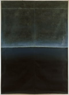 Untitled XXXVII by Ferle - Large Abstract Painting, Dark Colors