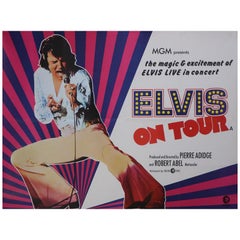 Retro Elvis On Tour '1972' Poster