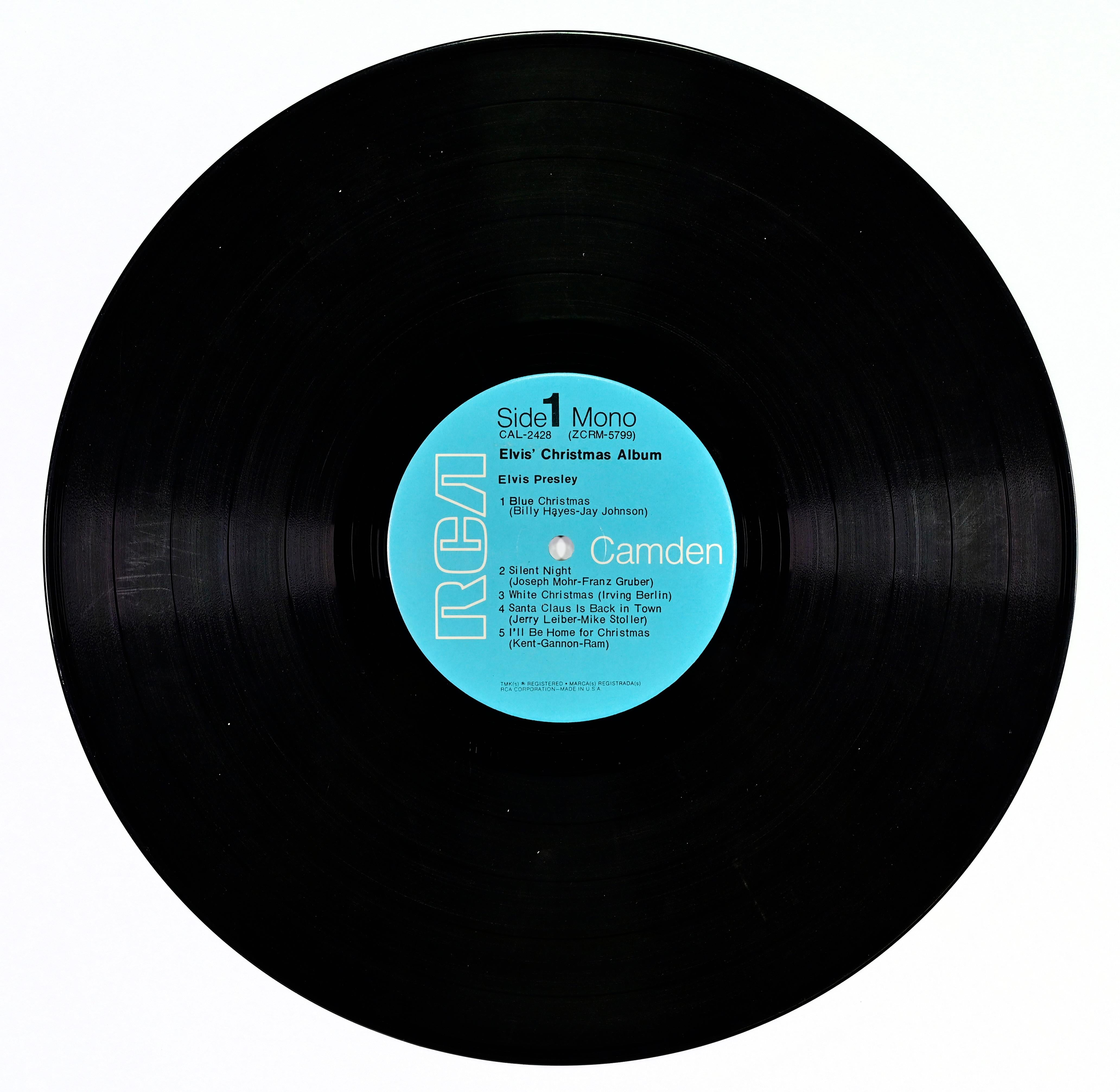 Américain Elvis Presley - Elvis' Christmas Album (Signé) en vente