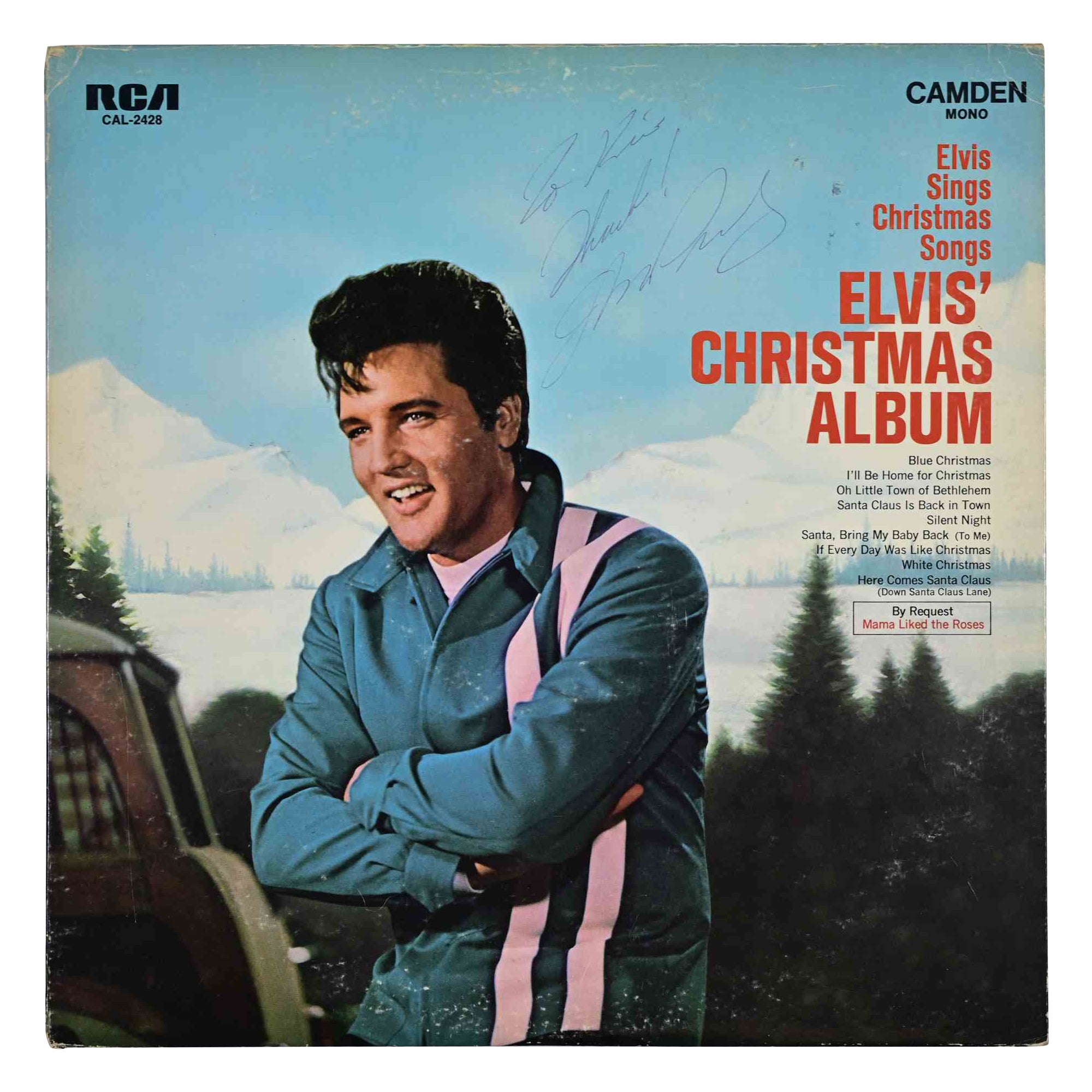 Elvis Presley - Elvis
Christmas Album (Signé)