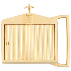 Elvis Presley's Rolls-Royce Belt Buckle