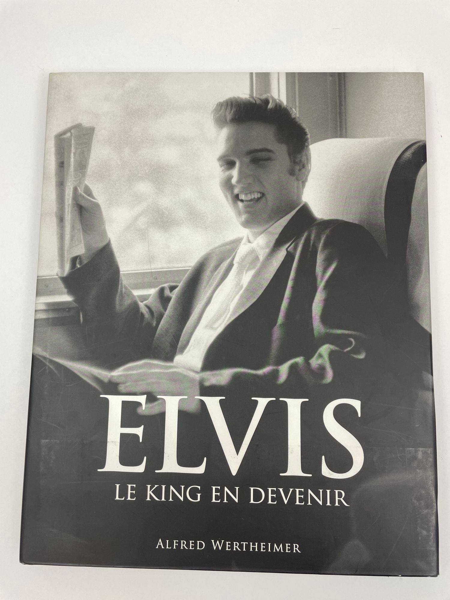ELvis: A King in the Making Hardcover – 1st Edition 2006 by Alfred Wertheimer (Author), Peter Guralnick (Author).From the Estate of the famous fashion designer Christian Audigier Beverly Hills California.
This volume contains a true treasure trove