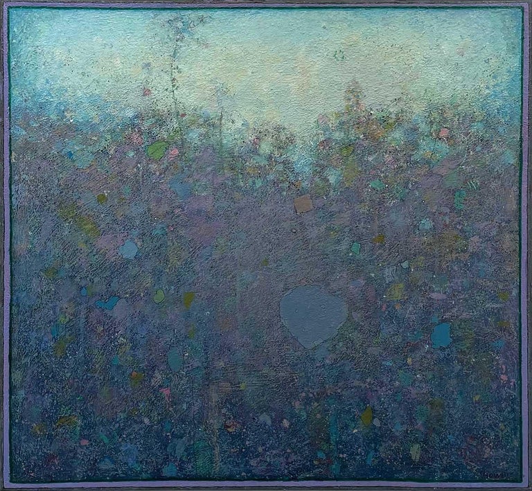 Elwood Howell Abstract Painting - "Bramble," Abstract Landscape Painting