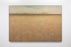 "Undici alberi" Pittura astratta di paesaggio