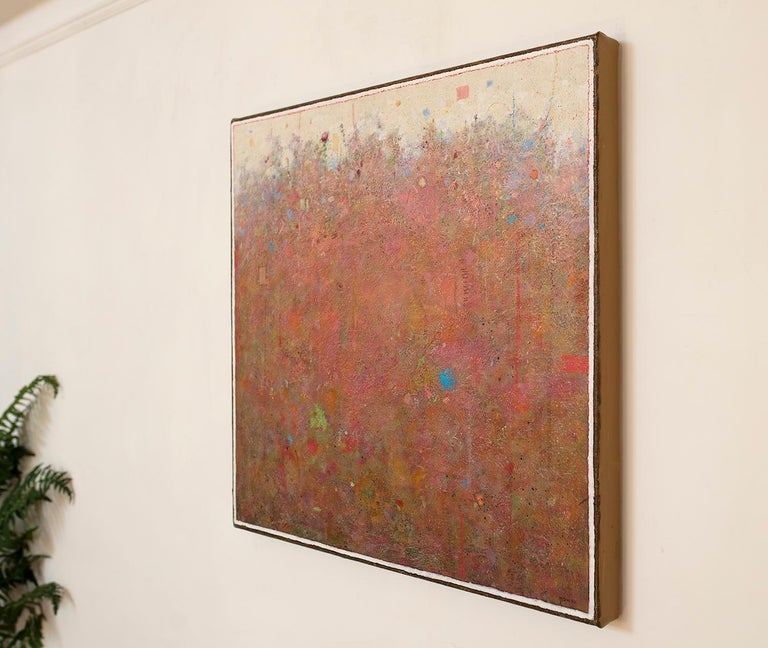 'Last Bloom', Minimalist Abstract Contemporary Landscape Acrylic Painting 6
