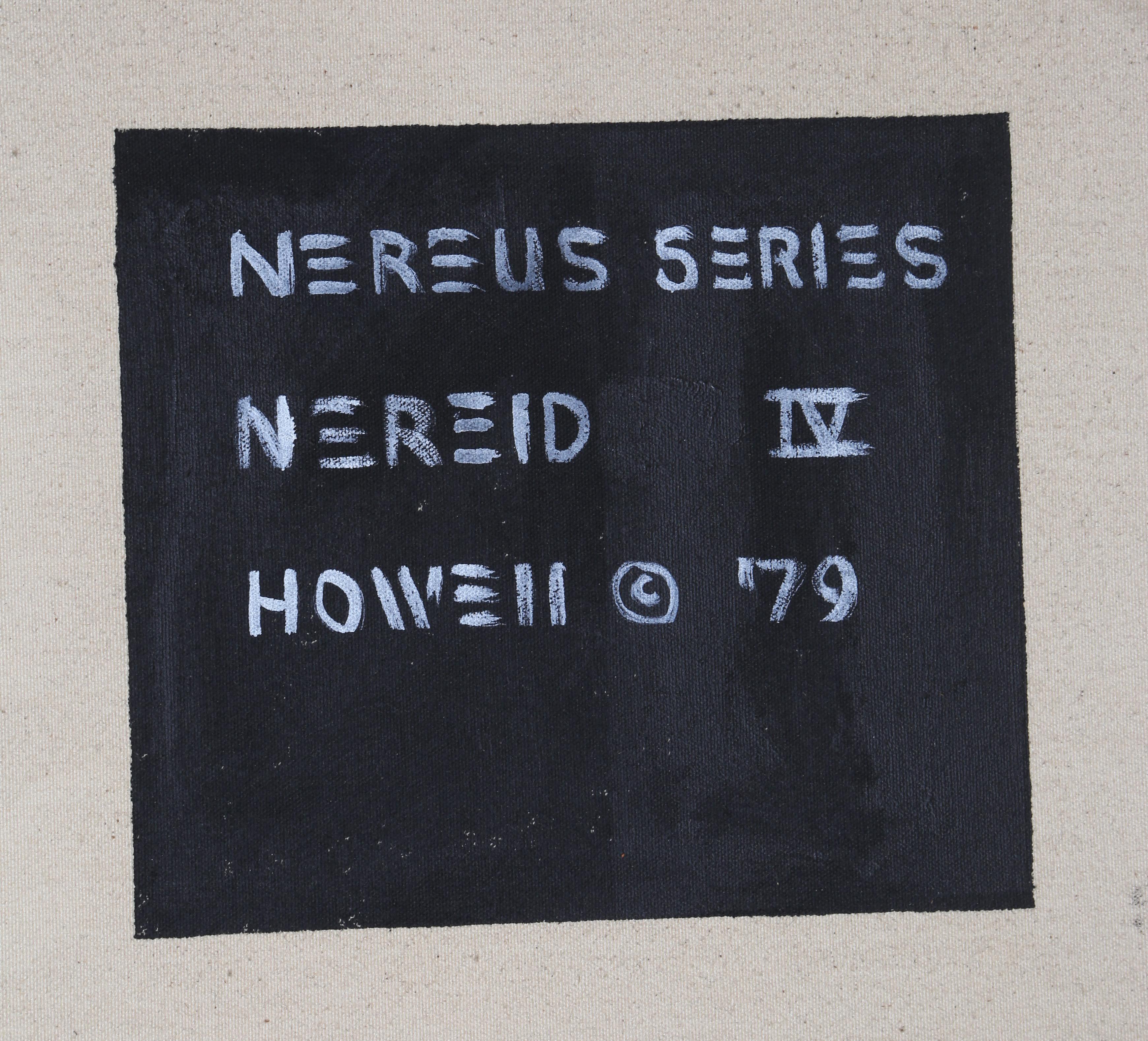 Nereides Serie IV, großes abstraktes Ölgemälde von Elwood Howell, Serie IV  im Angebot 3