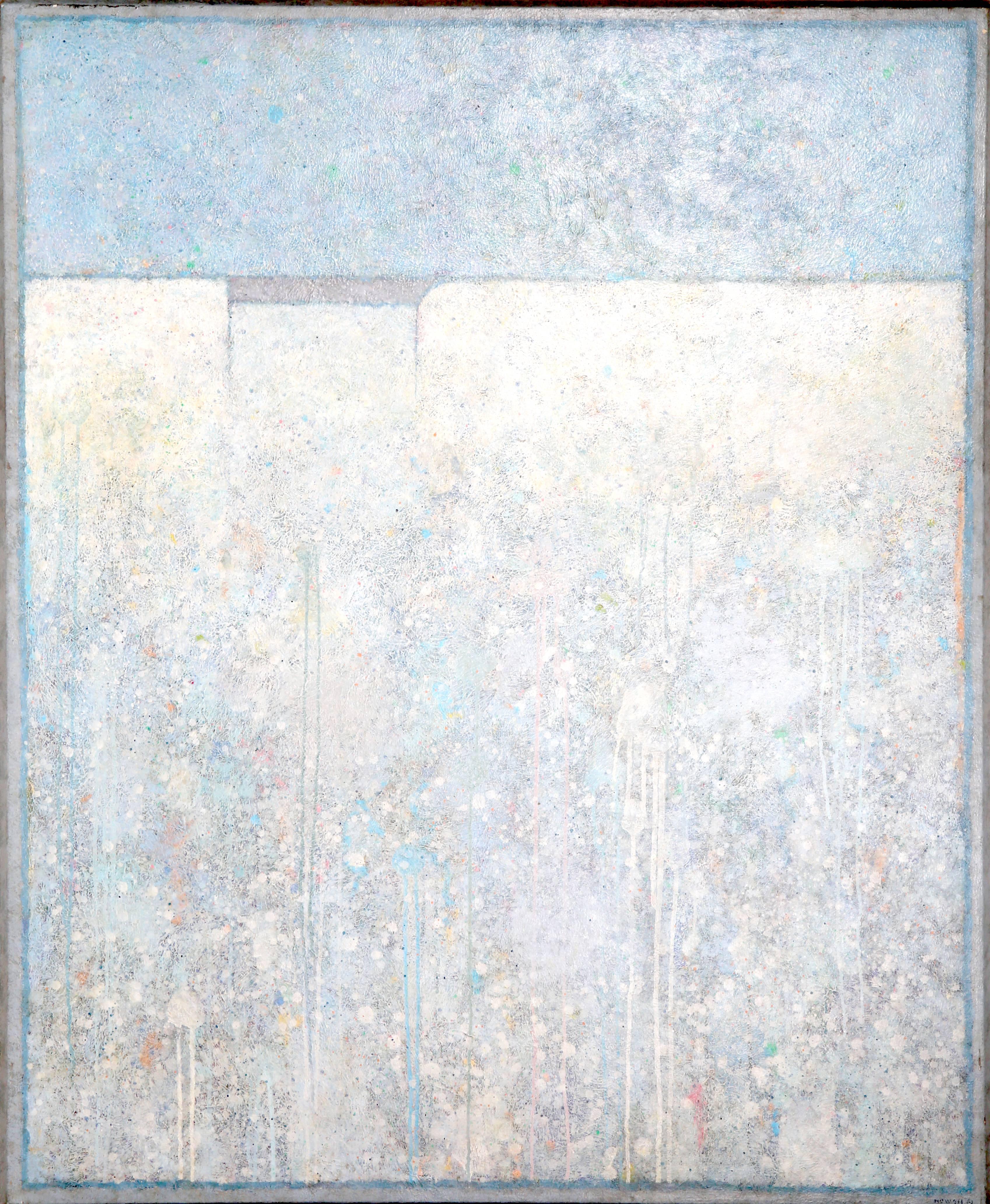 Elwood Howell - Nereides Series VII, Large Pastel Abstract Painting by