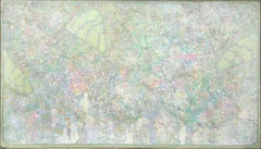 Pantico Series 1, grande peinture acrylique expressionniste abstraite d'Elwood Howell