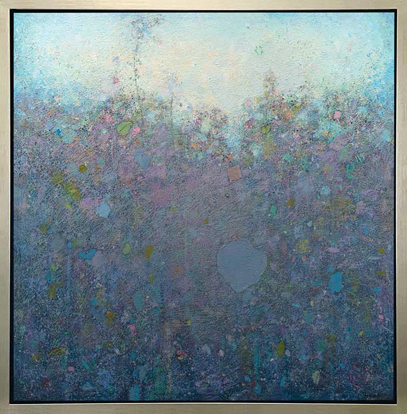 Elwood Howell Abstract Print - "Bramble, " Limited Edition Giclee Print, 24" x 24"