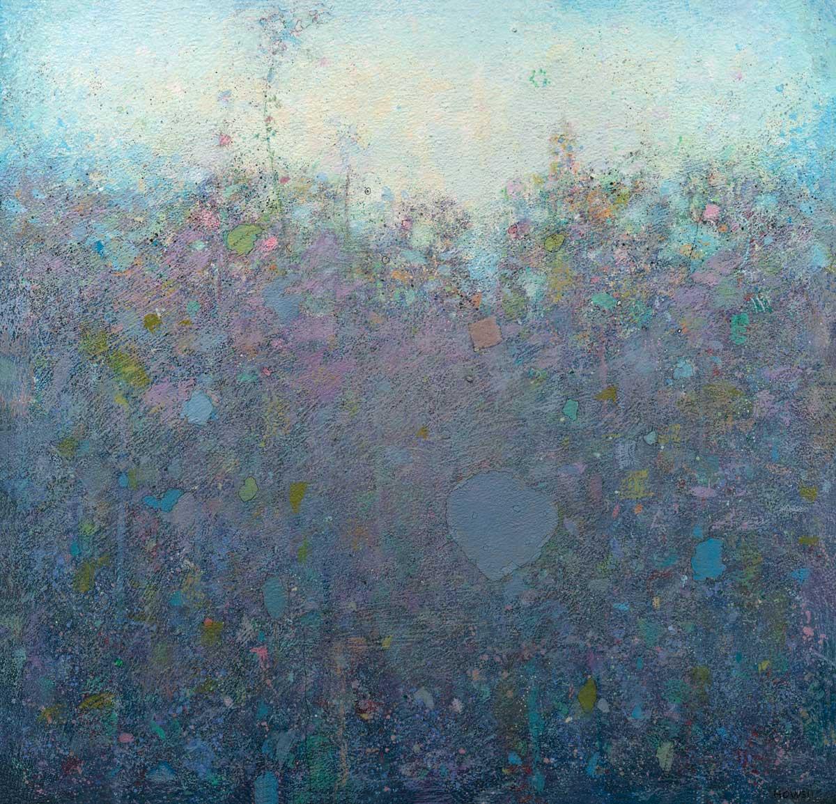 Elwood Howell Abstract Print - "Bramble, " Limited Edition Giclee Print, 36" x 36"