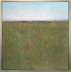 « Deux points rouges », tirage giclée en édition limitée, 91,4 x 91,4 cm