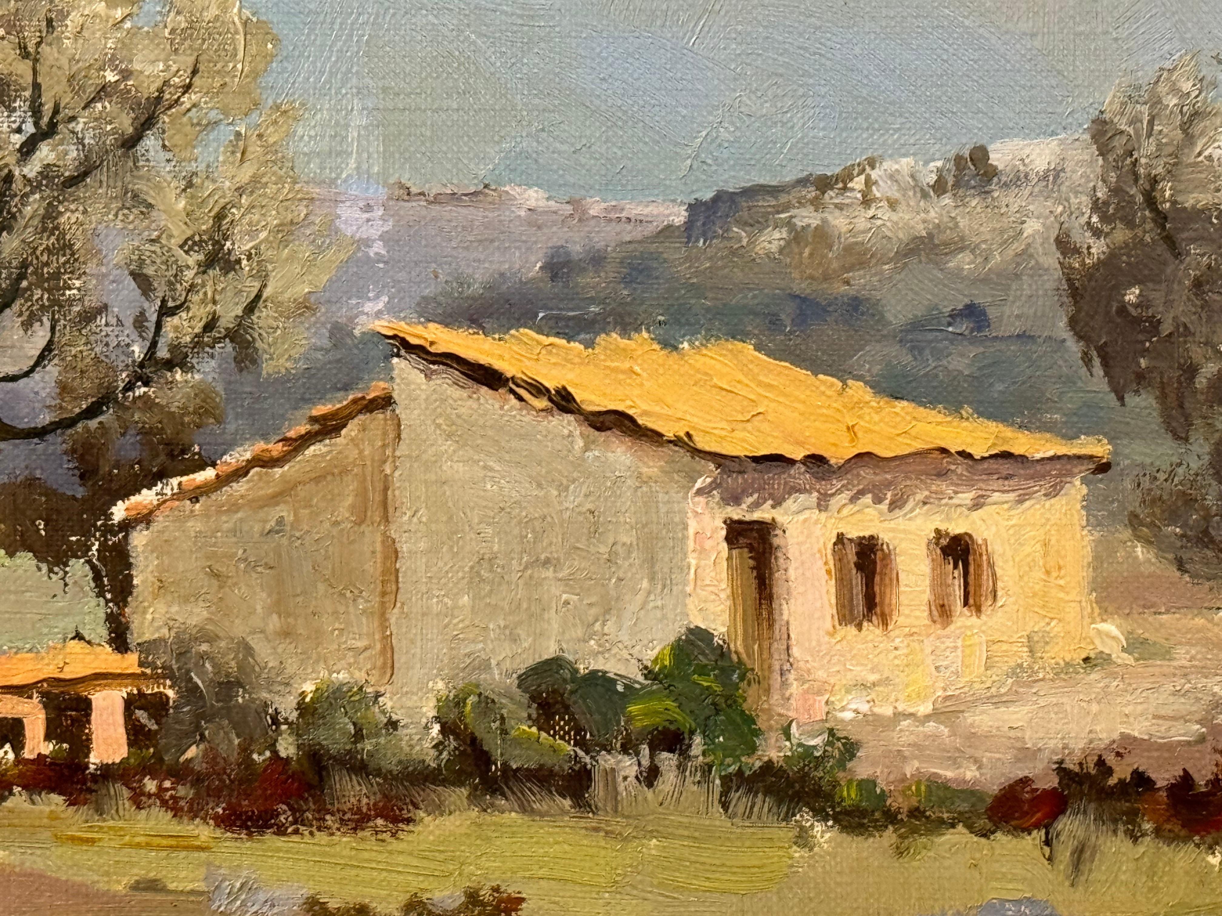 Pequeña granja en el sur de Francia por el artista francés Ely Laumonier (1895-1960) en venta 13