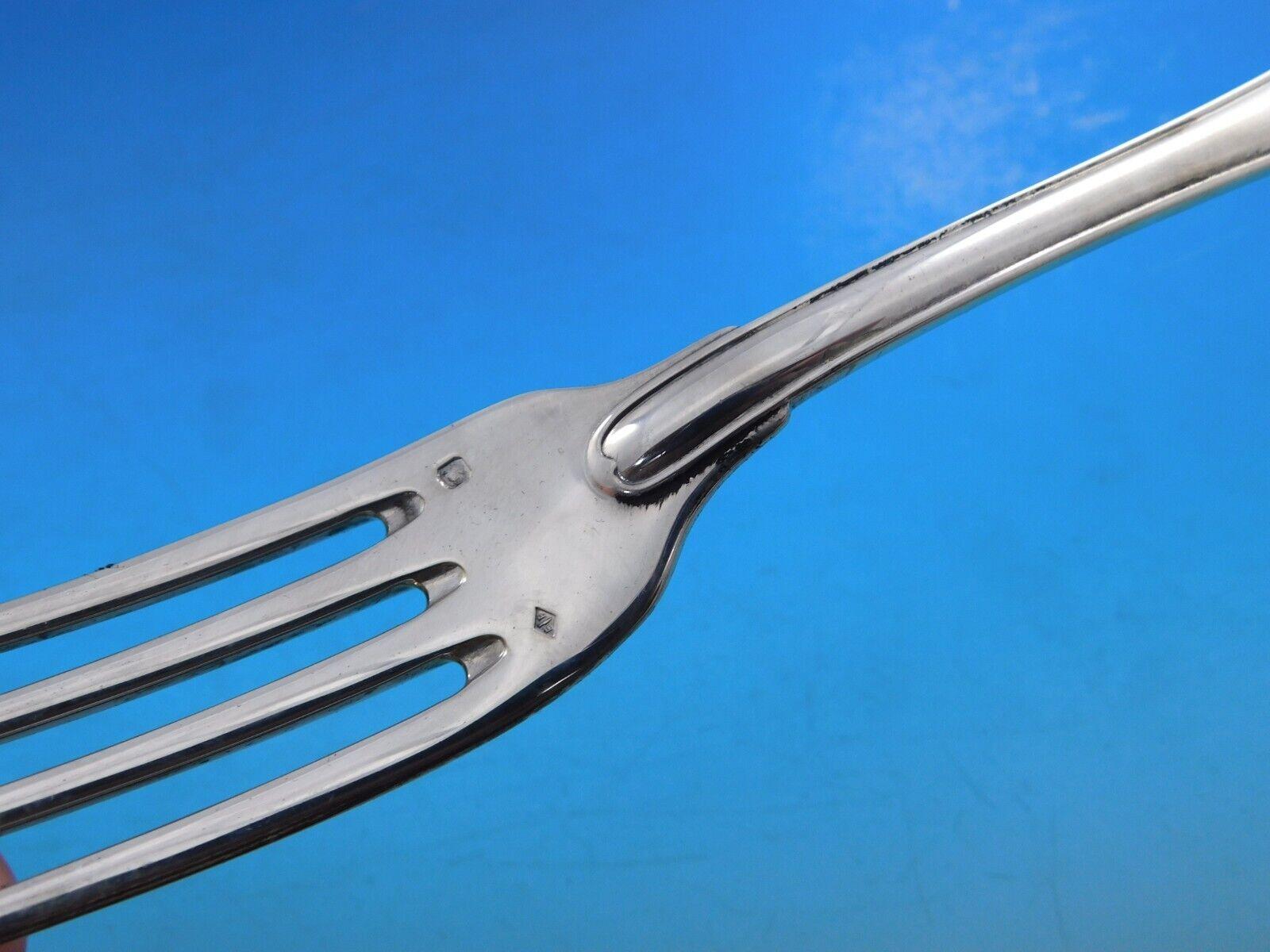 Français Service d'argenterie sterling français de 60 pièces Elysee par Puiforcat en vente