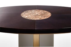 Élysée Dining Table by Hugues Chevalier, Hand-Crafted in France