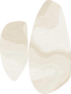 ELYSIAN CONTOURS – Custom Handmade Rug in TENCEL / New Zealand Wool by Rugs & Co