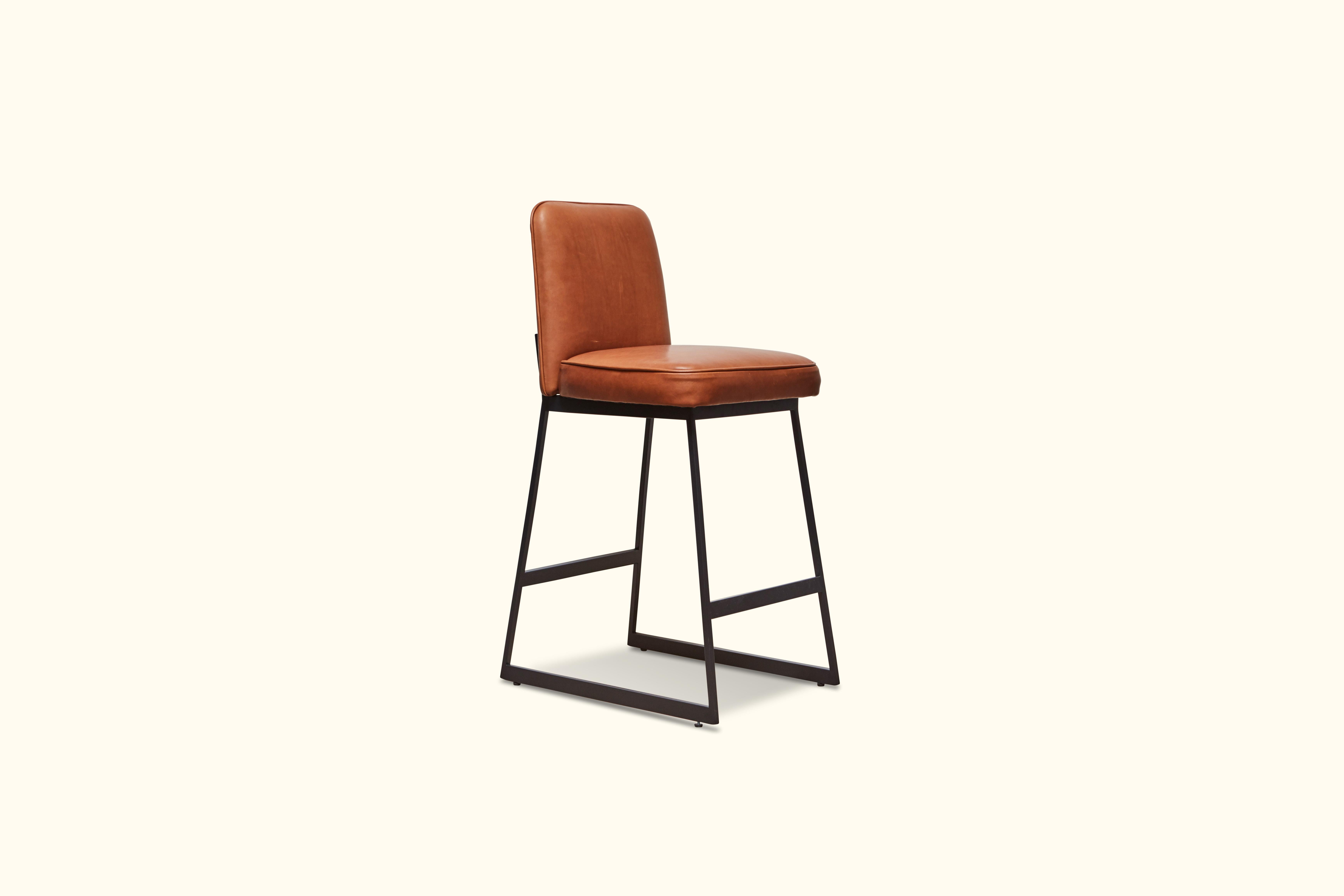 The Elysian barstool is a modern take on the classic stool. Shown here in matte black powdercoat.

Available to order in customer's own materials.

As shown: $1,502
To order: $1,250 + COM.