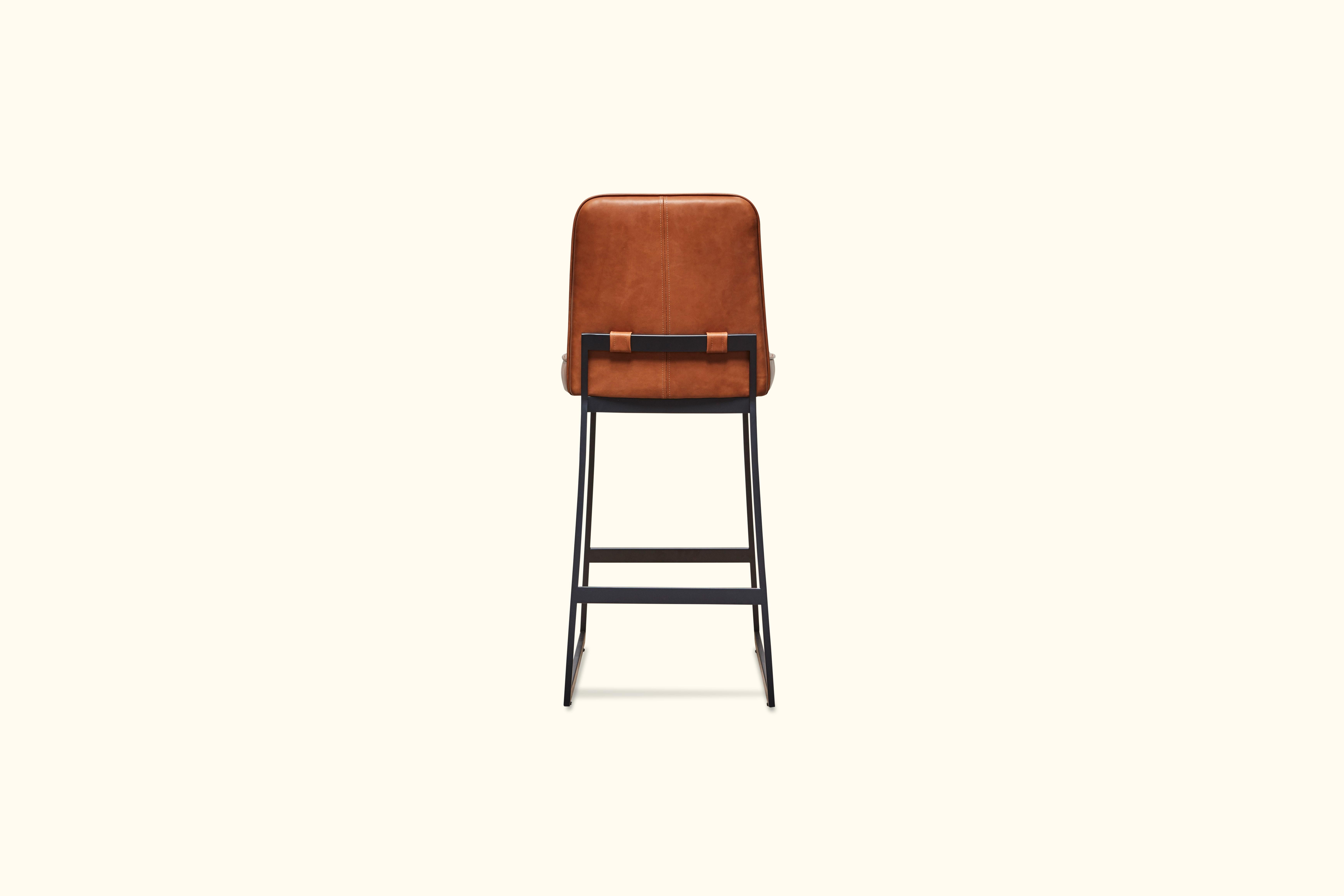 Leather Elysian Counter Stool by Lawson-Fenning
