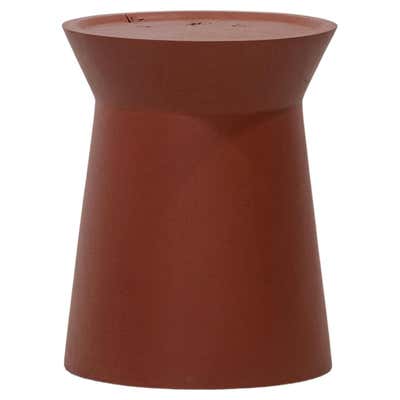 MONA stool, River Blue Monkey Pod finishing For Sale at 1stDibs