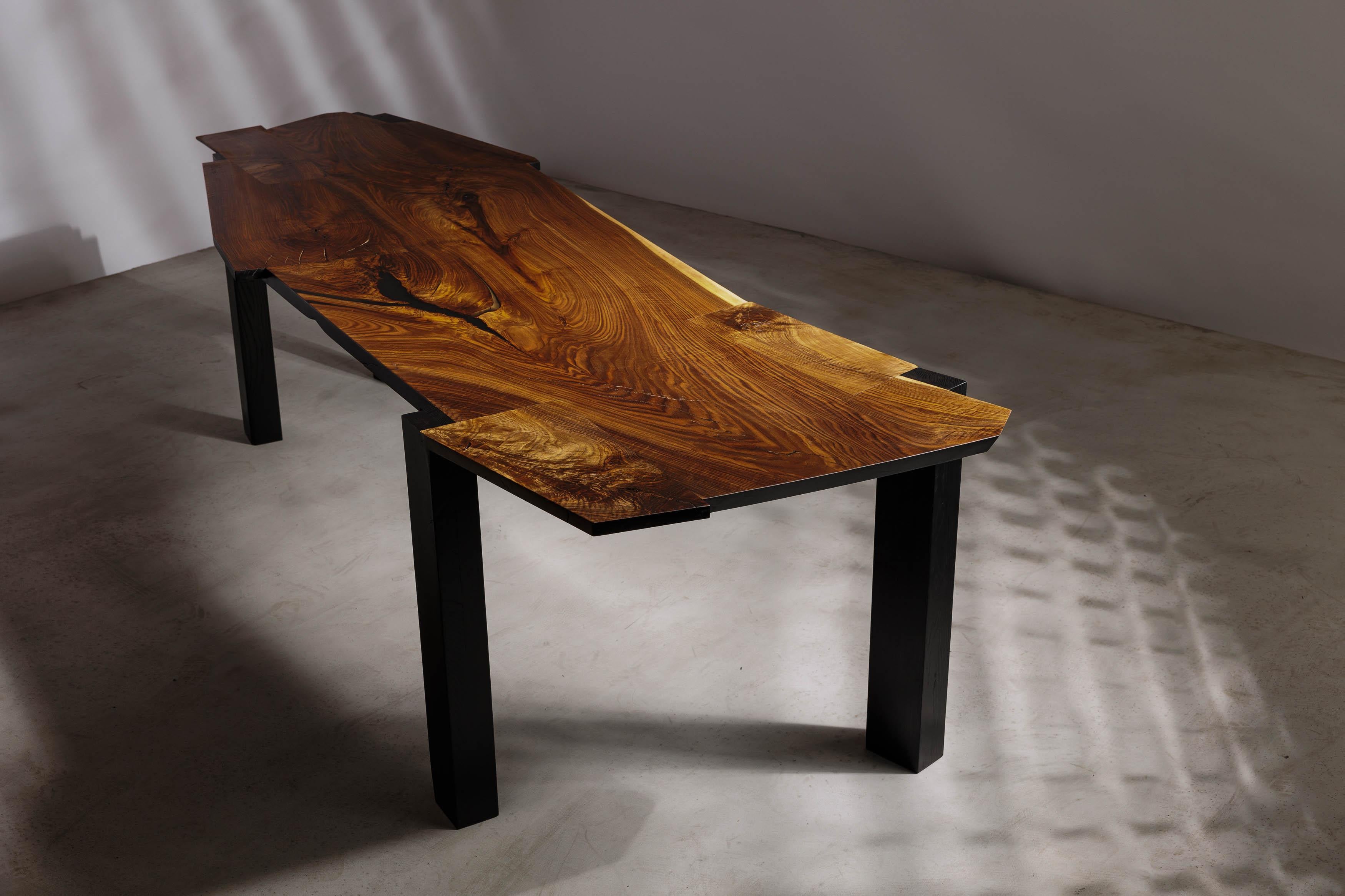Contemporary EM201 Dining Table by Eero Moss For Sale
