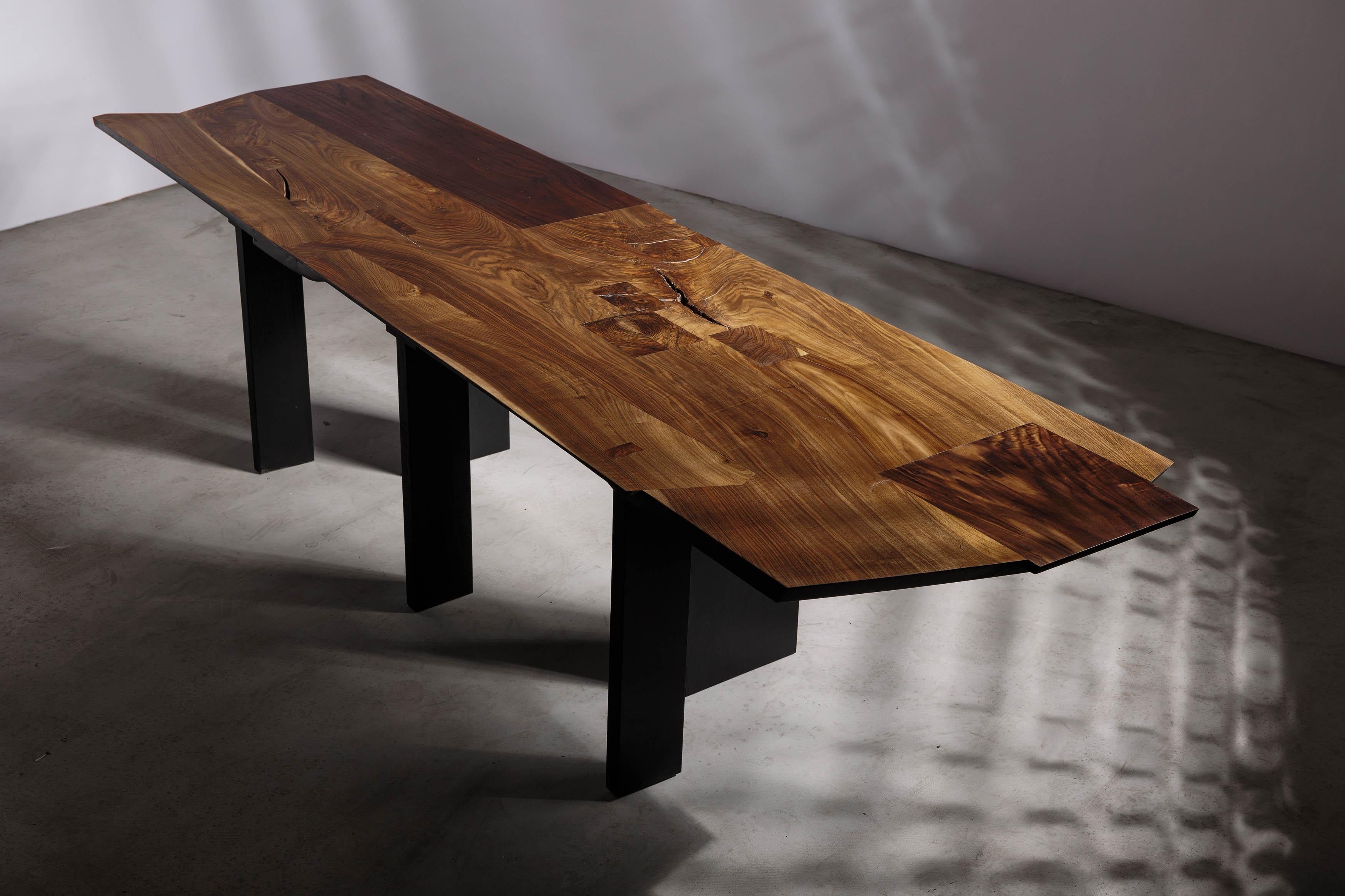 EM203 Dining Table by Eero Moss In New Condition For Sale In Geneve, CH