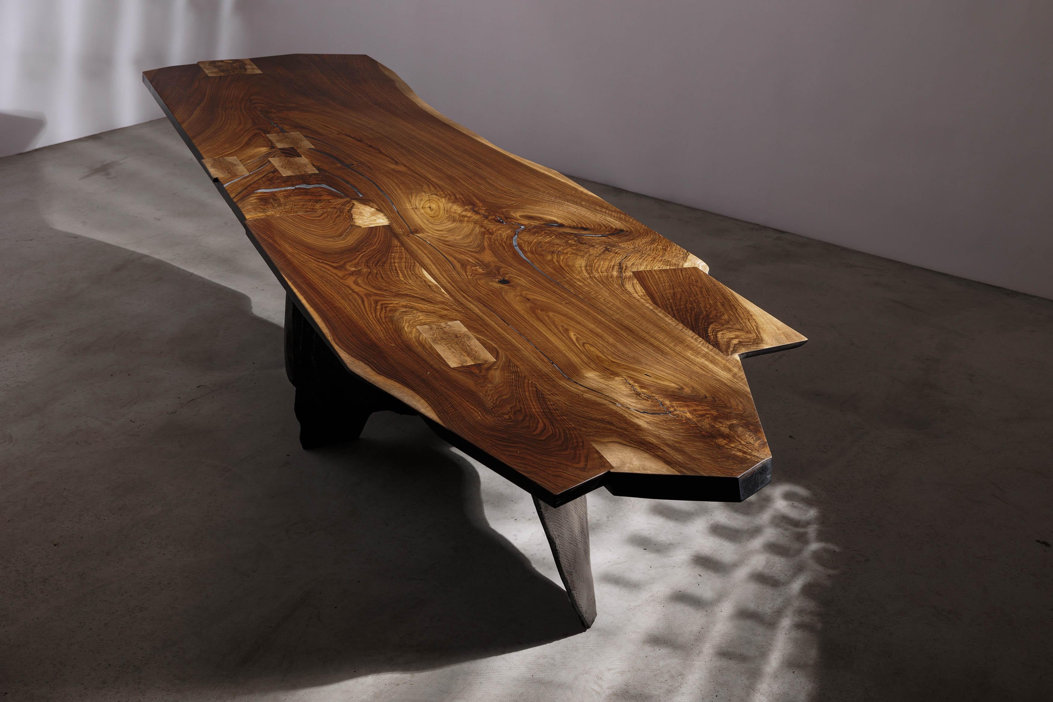 Ash EM204 Dining Table by Eero Moss For Sale