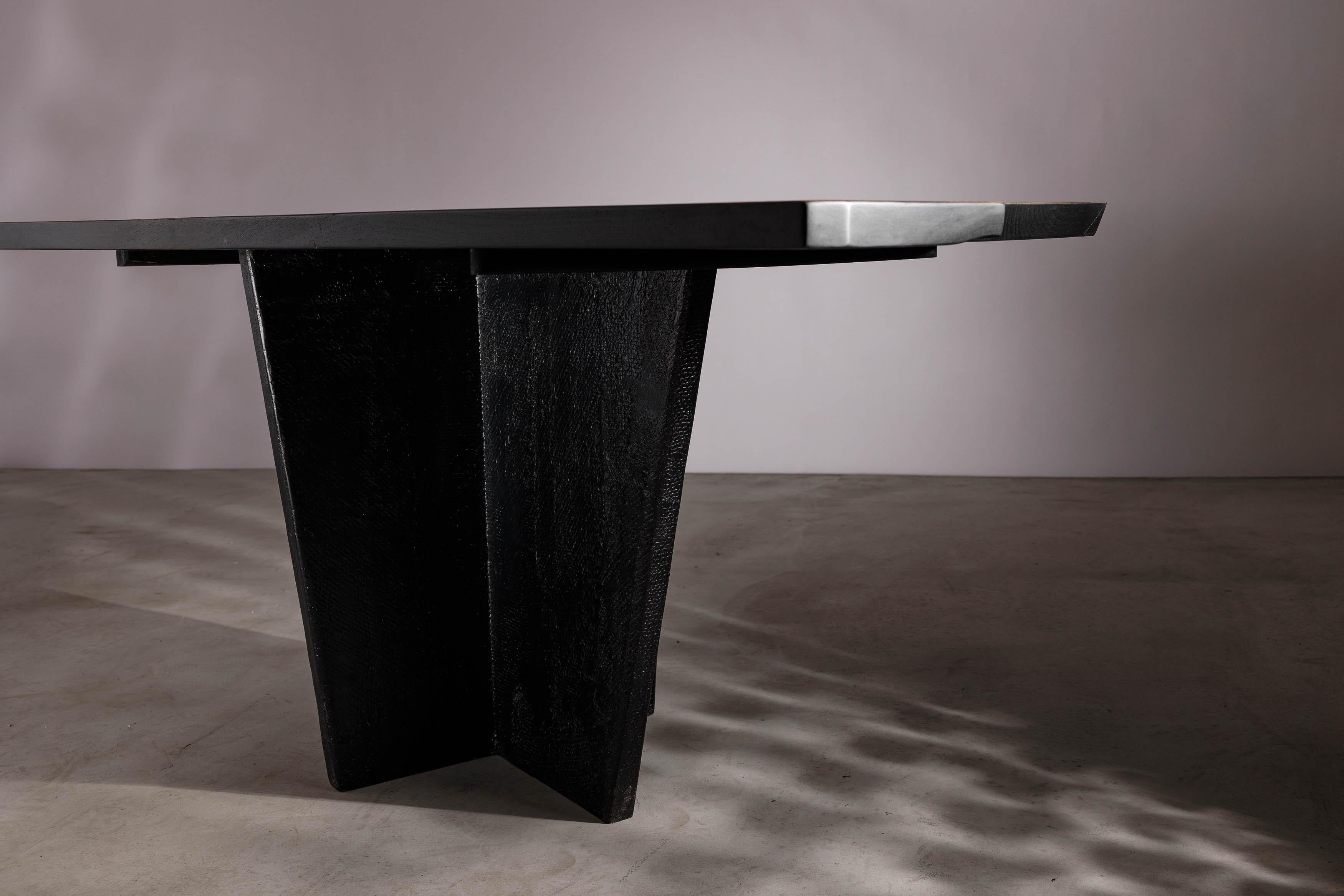 EM205 Dining Table by Eero Moss In New Condition For Sale In Geneve, CH