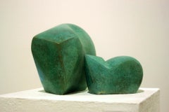 "Mice" Abstract Bronze Sculpture (2Pieces) by Eman Barakat