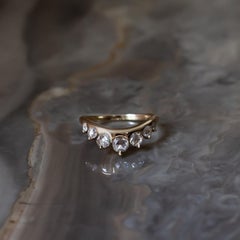 Emanations Ring in 14K Gold & Diamonds by Anastassia Sel Jewelry