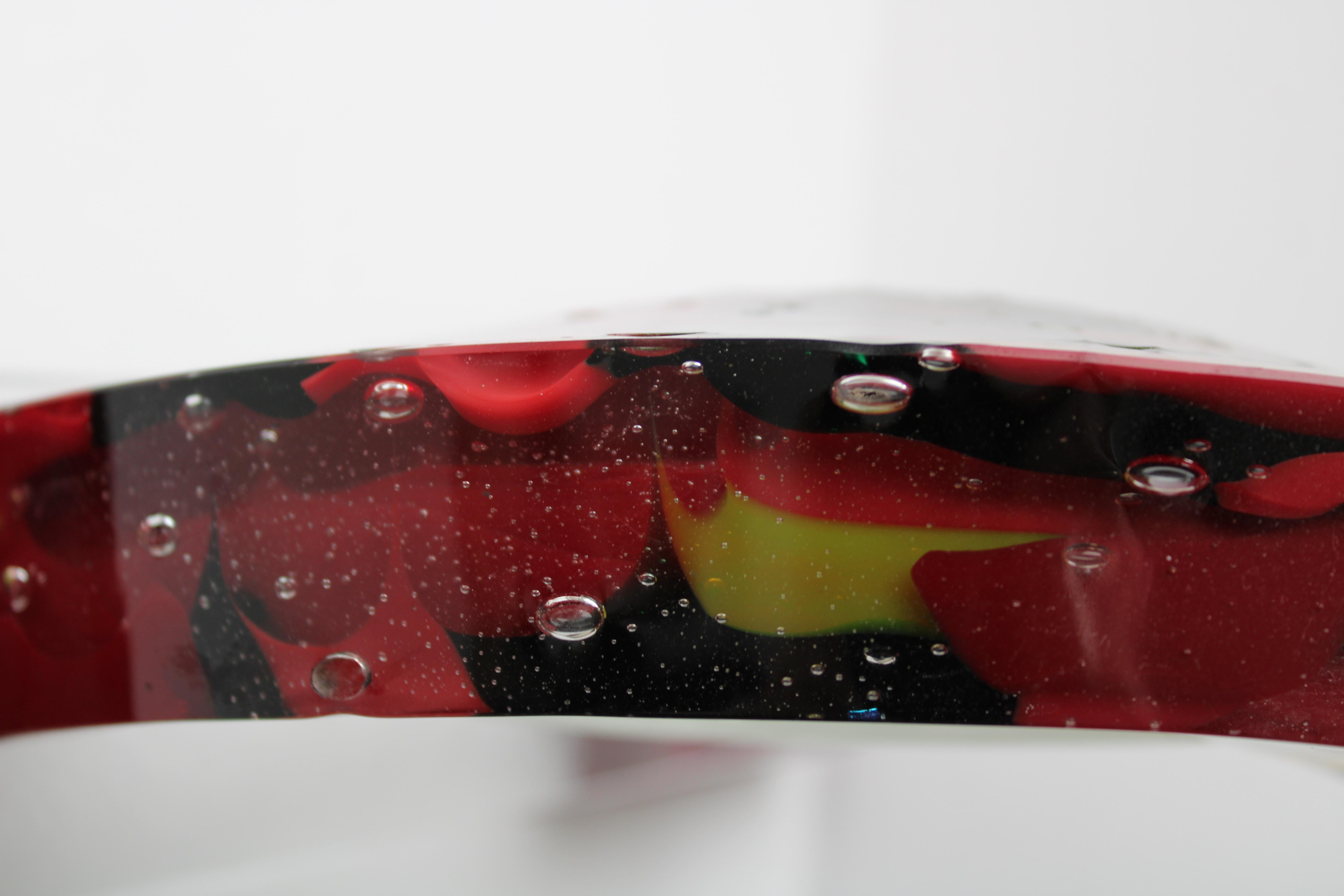 Muse. Glass, 41x45x11 cm For Sale 9