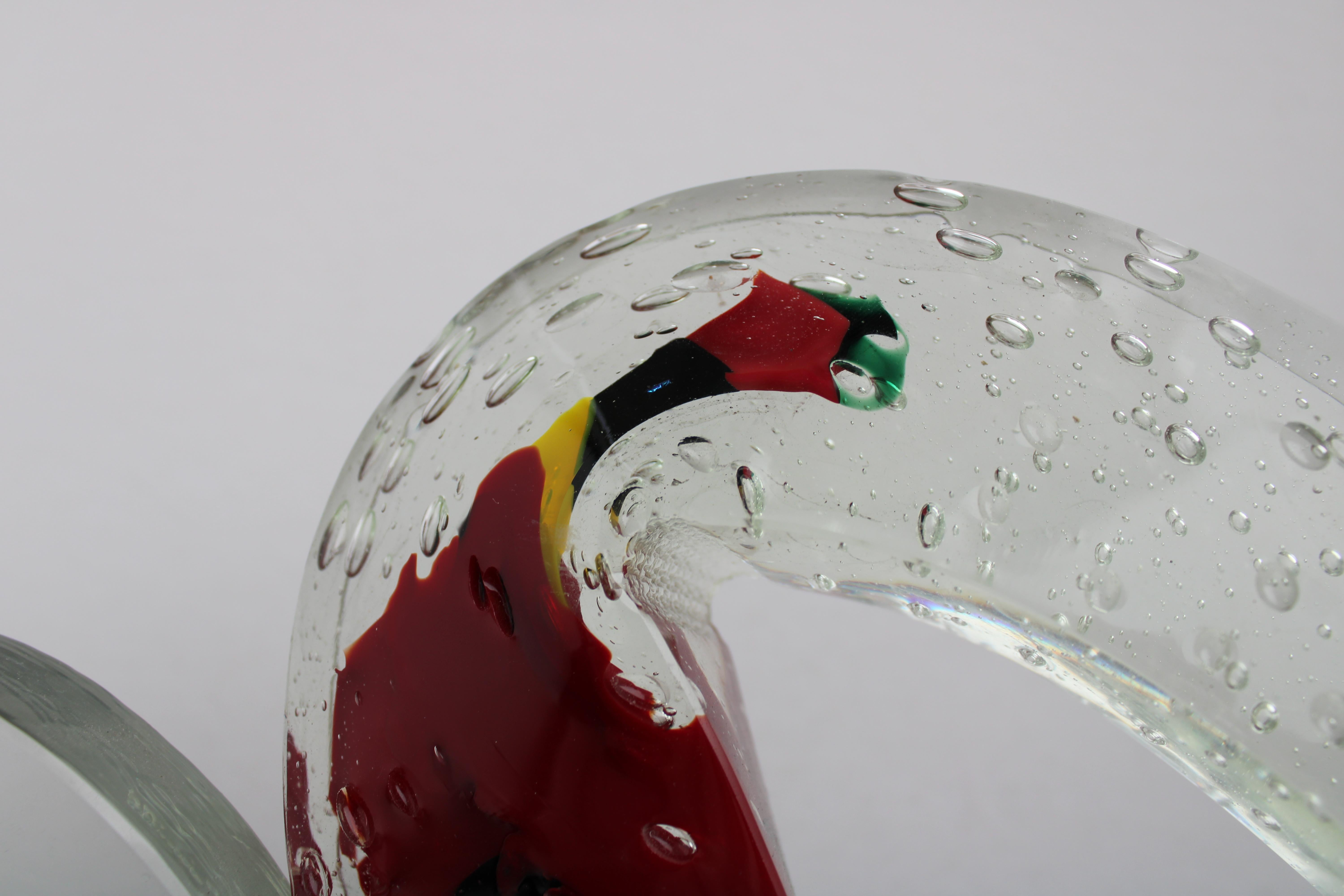 Muse. Glass, 41x45x11 cm For Sale 6