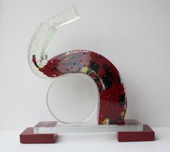 Musa. Cristal, 41x45x11 cm