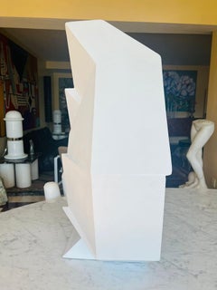 Emanoel Araujo escultura brasileña en fibra de vidrio y madera policromada circa 1980