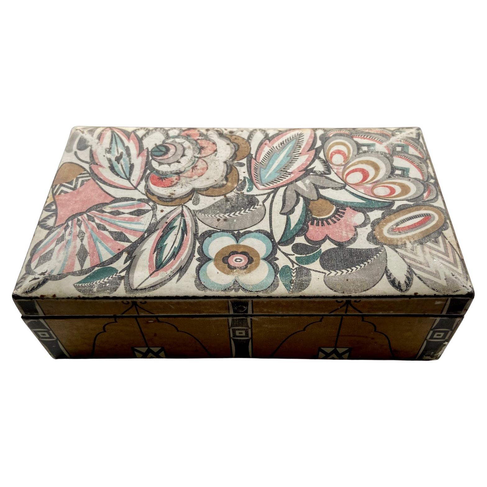 Emanuel josef Margold, a secessionist box for the Bahlsen cookie factory c. 1915 For Sale