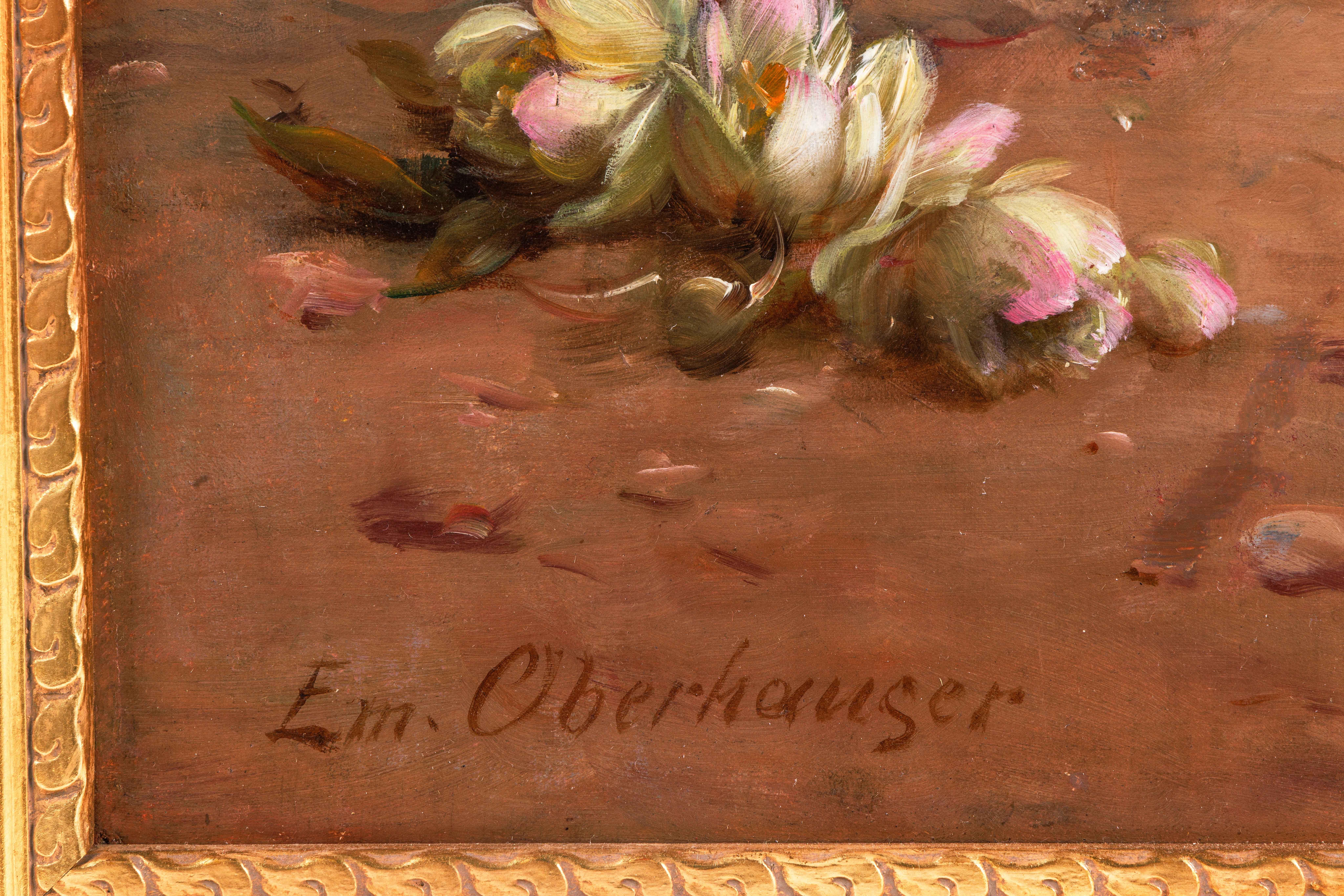 Emanuel Oberhauser, Porträt einer „orientalistischen Königin“, Öl auf Leinwand, in voller Länge im Angebot 3