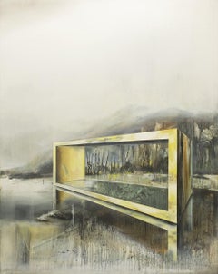 Wandelsgrund di Emanuel Schulze - Quadro ad olio di architettura e paesaggio