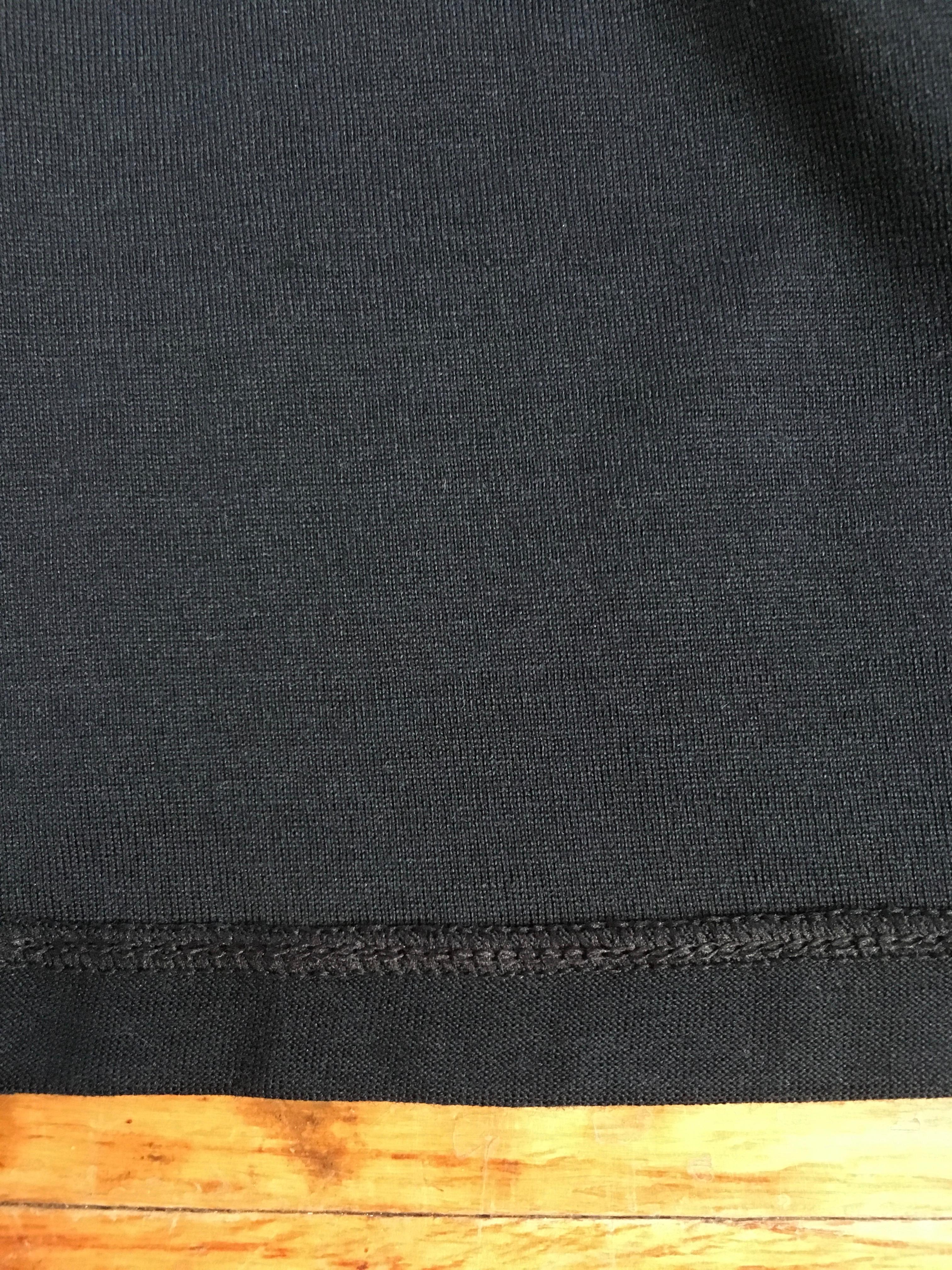 Emanuel Ungaro 1990s Silk & Cotton Pleated Black Skirt Size 10. For Sale 13