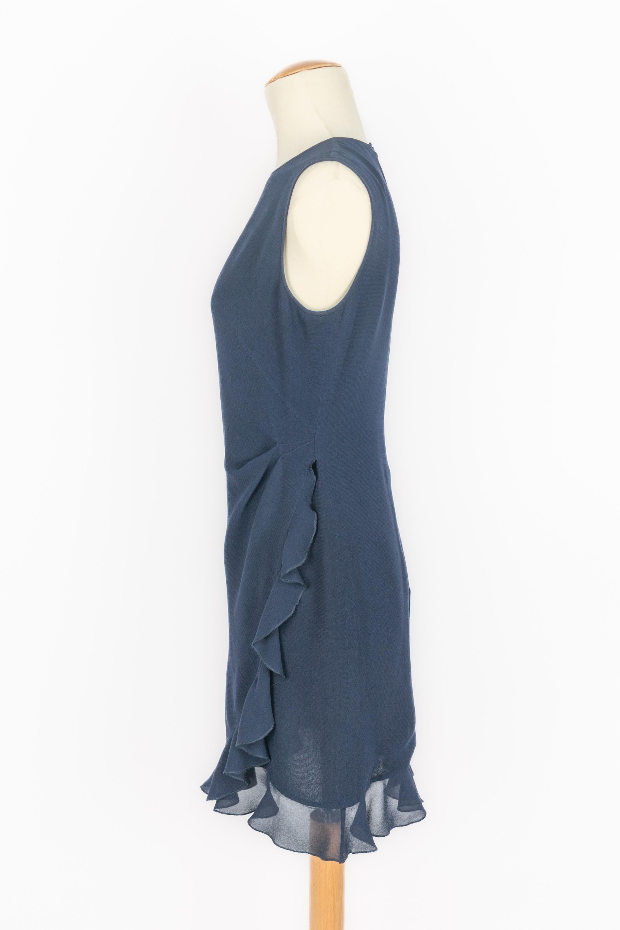 Vestido azul de Emanuel Ungaro en venta 2