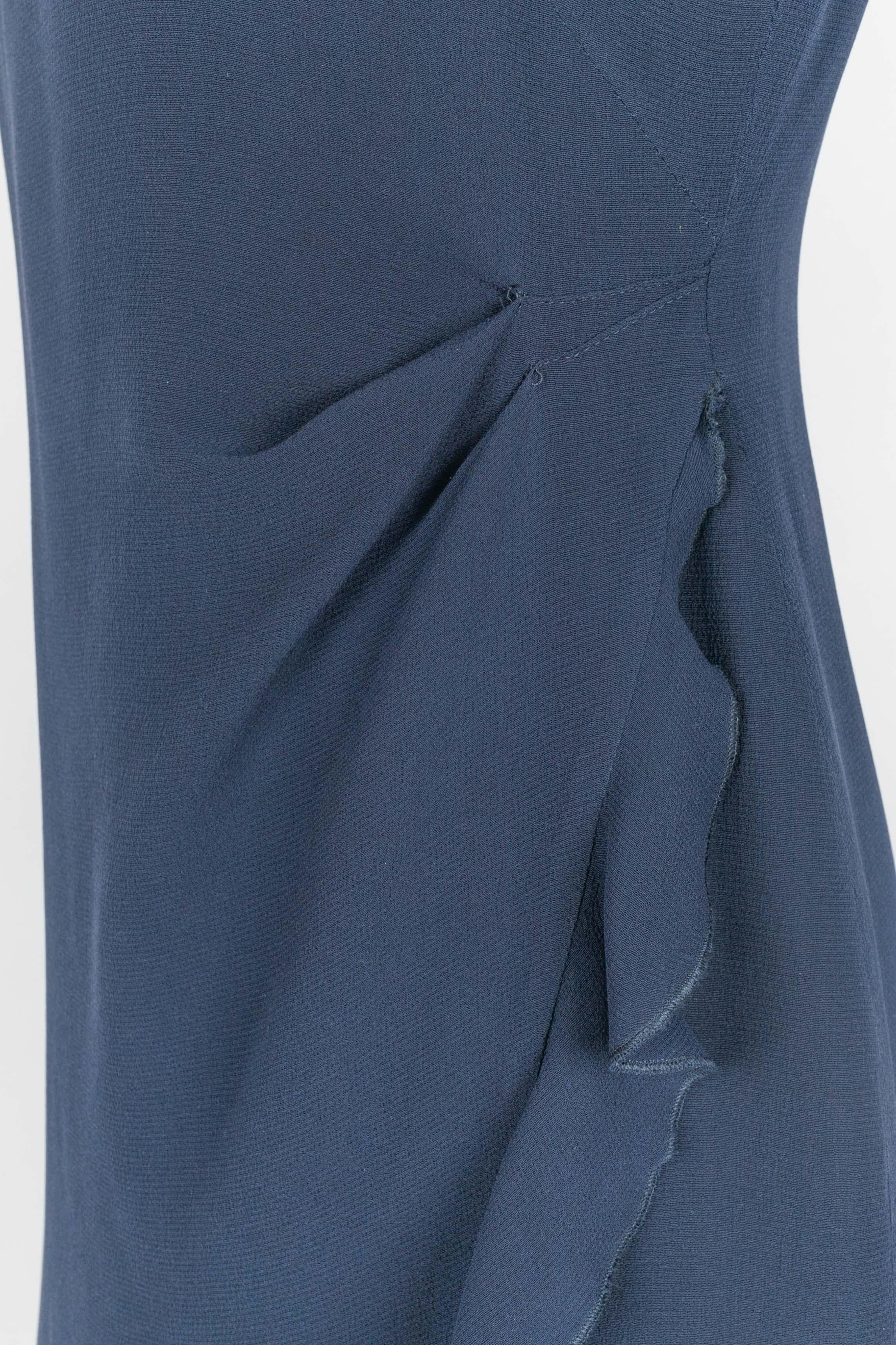 Vestido azul de Emanuel Ungaro en venta 3