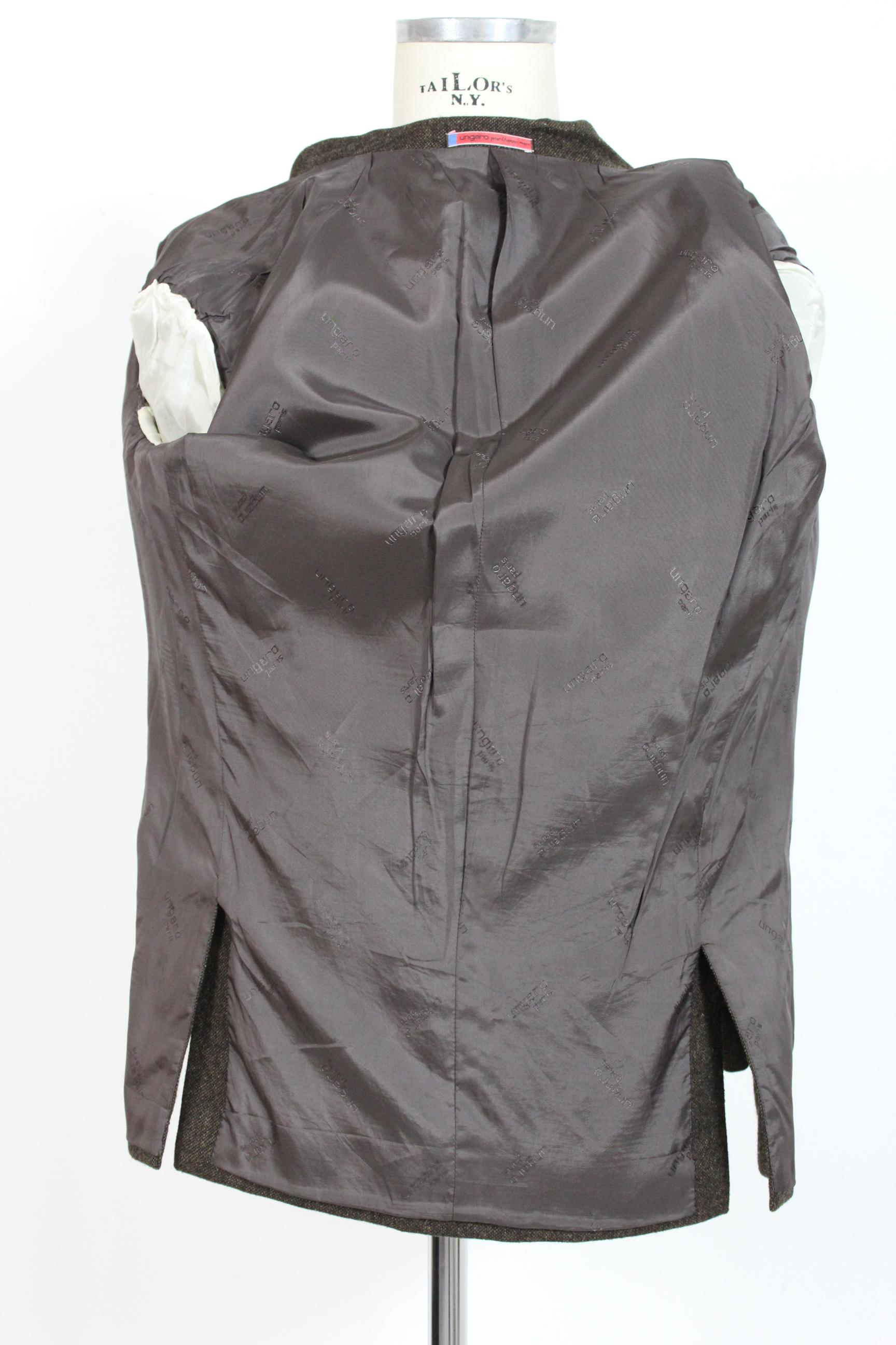 Emanuel Ungaro Brown Coat
