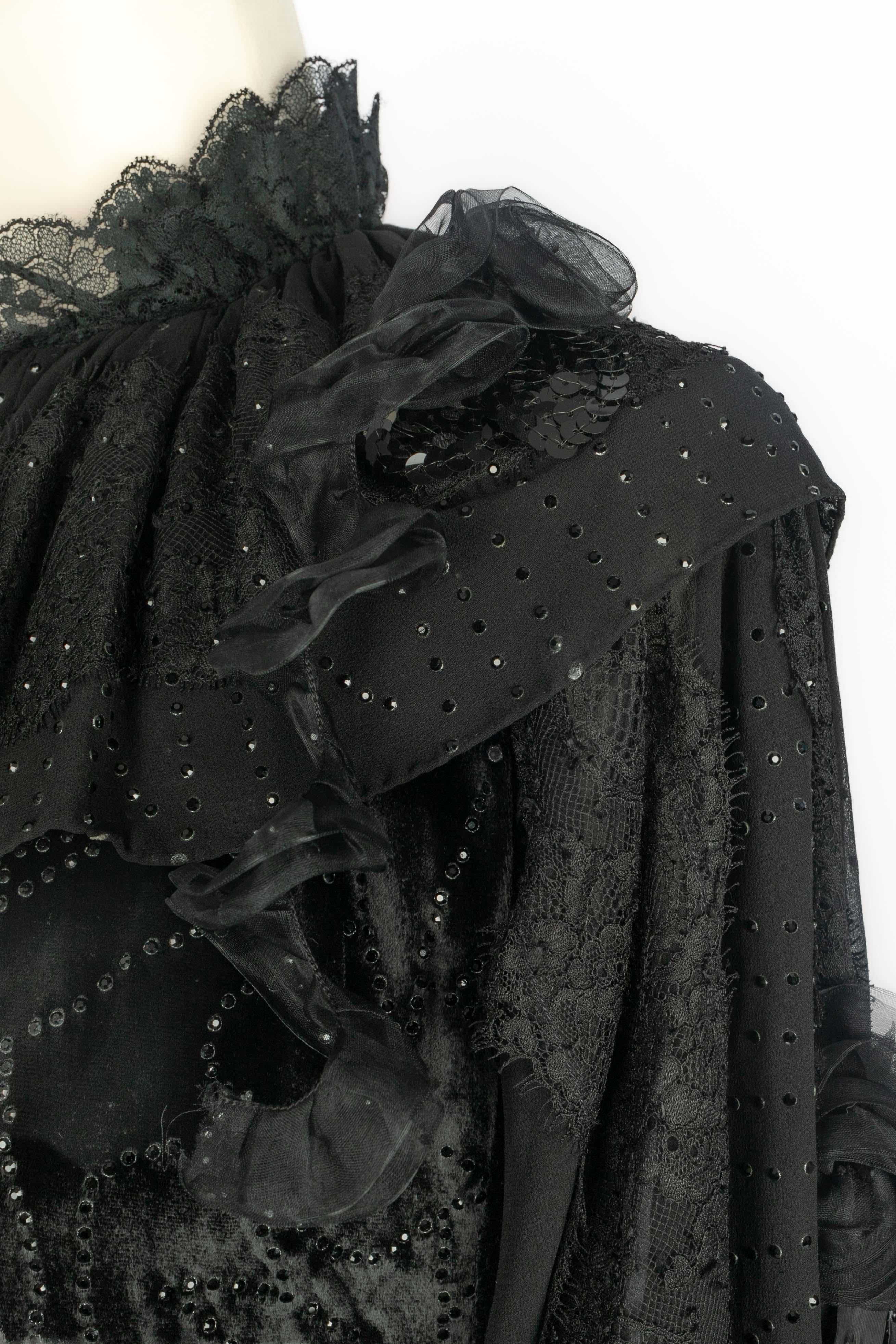 Emanuel Ungaro coat Haute Couture 1980 For Sale 5