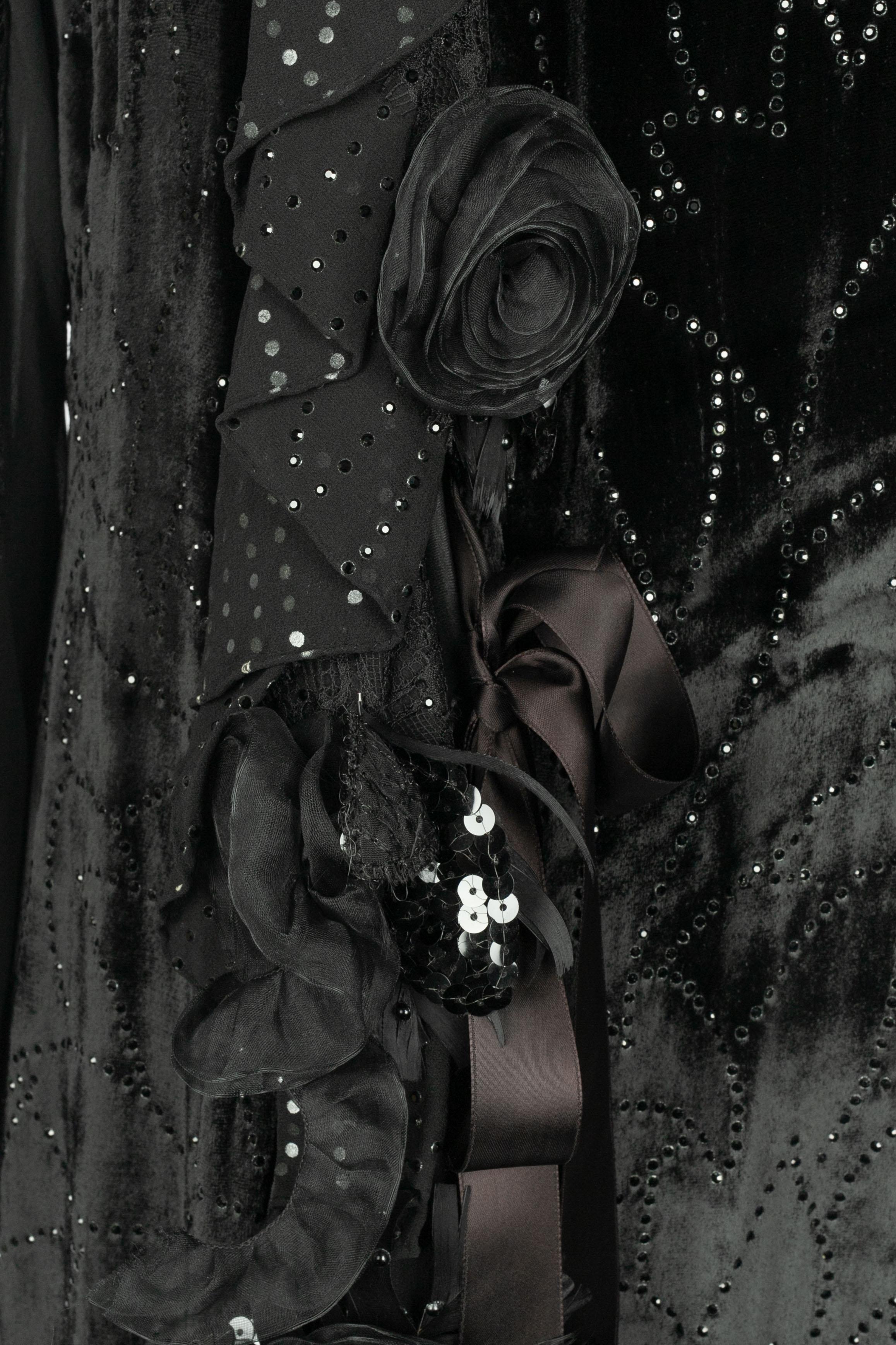 Emanuel Ungaro coat Haute Couture 1980 In Excellent Condition For Sale In SAINT-OUEN-SUR-SEINE, FR