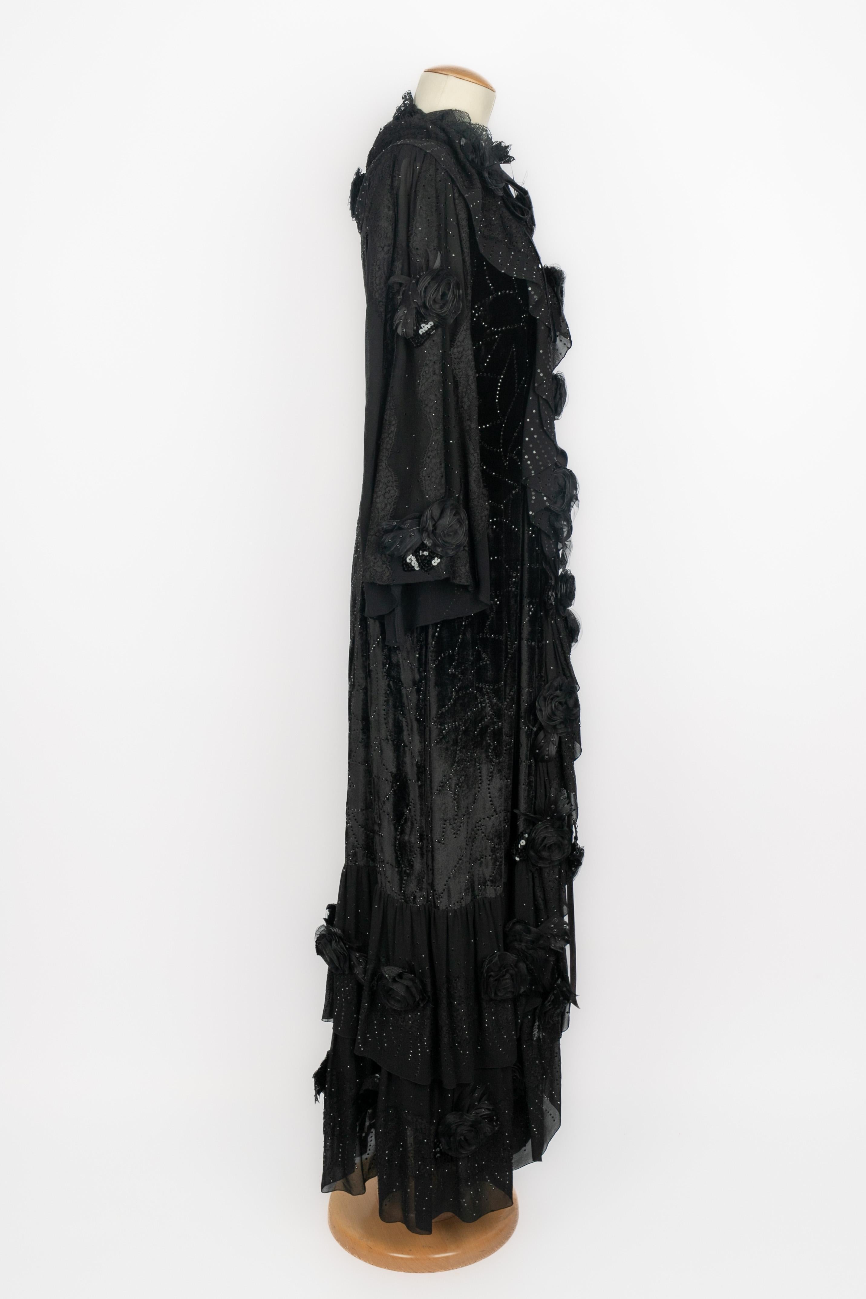 Emanuel Ungaro coat Haute Couture 1980 For Sale 2