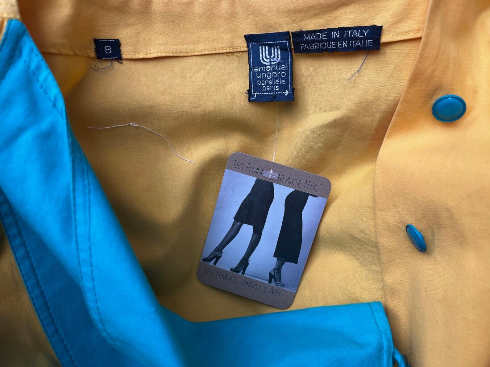 Emanuel Ungaro - Robe à empiècements de couleur en vente 5