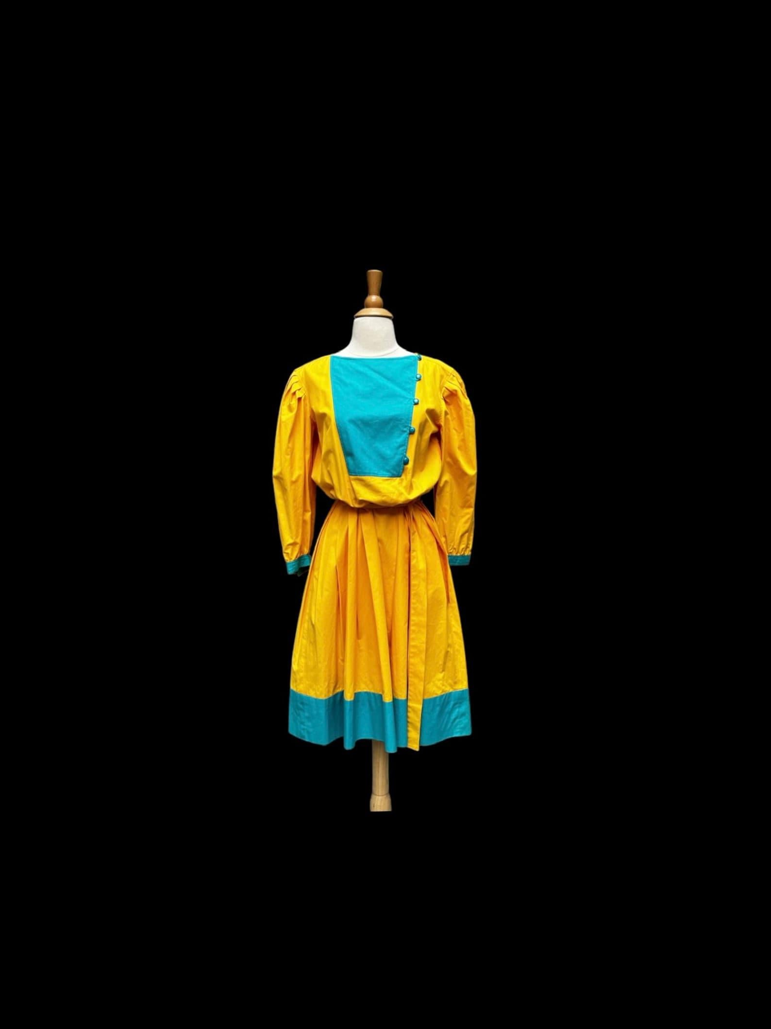 Emanuel Ungaro Color Block Dress For Sale 3